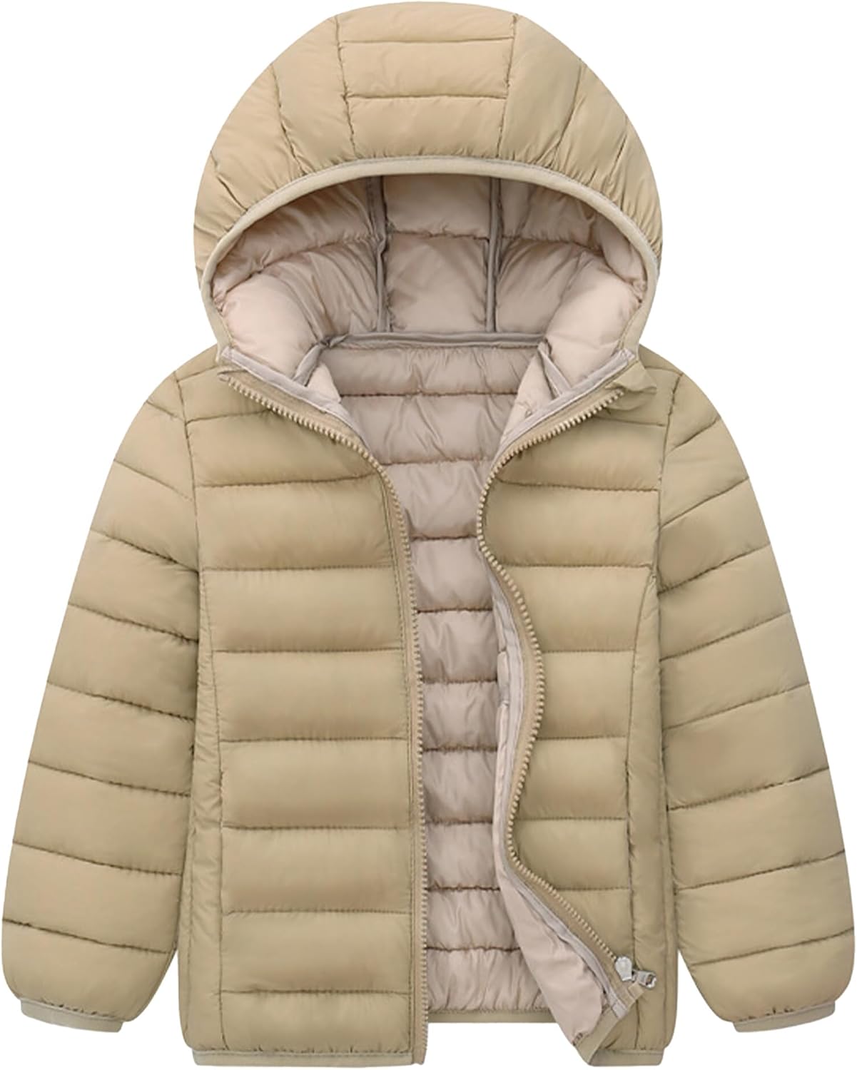 Happy Cherry Kids Lightweight Puffer Jacket Unique Design Perfect Weather Match