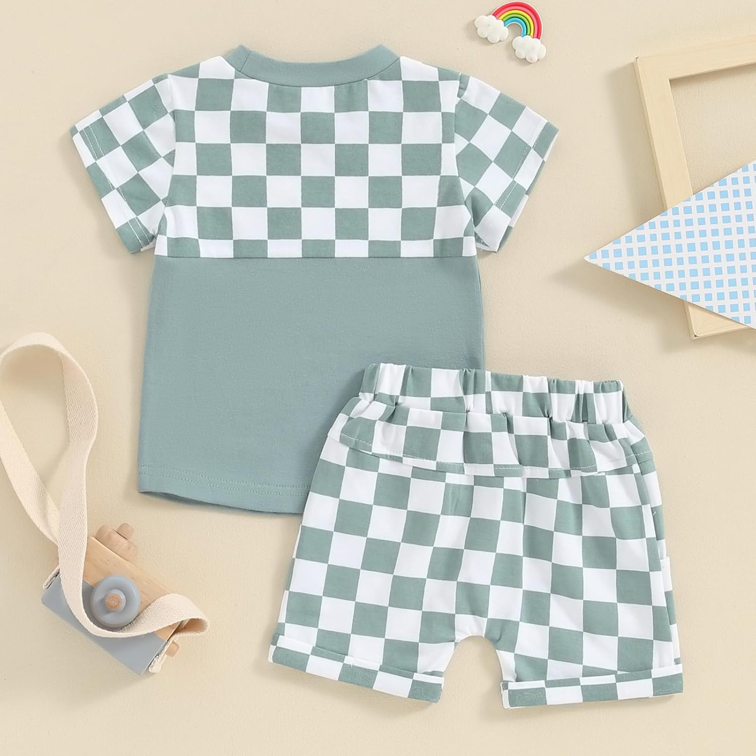 Afunbaby Kids Summer Kids Short Set for Boys