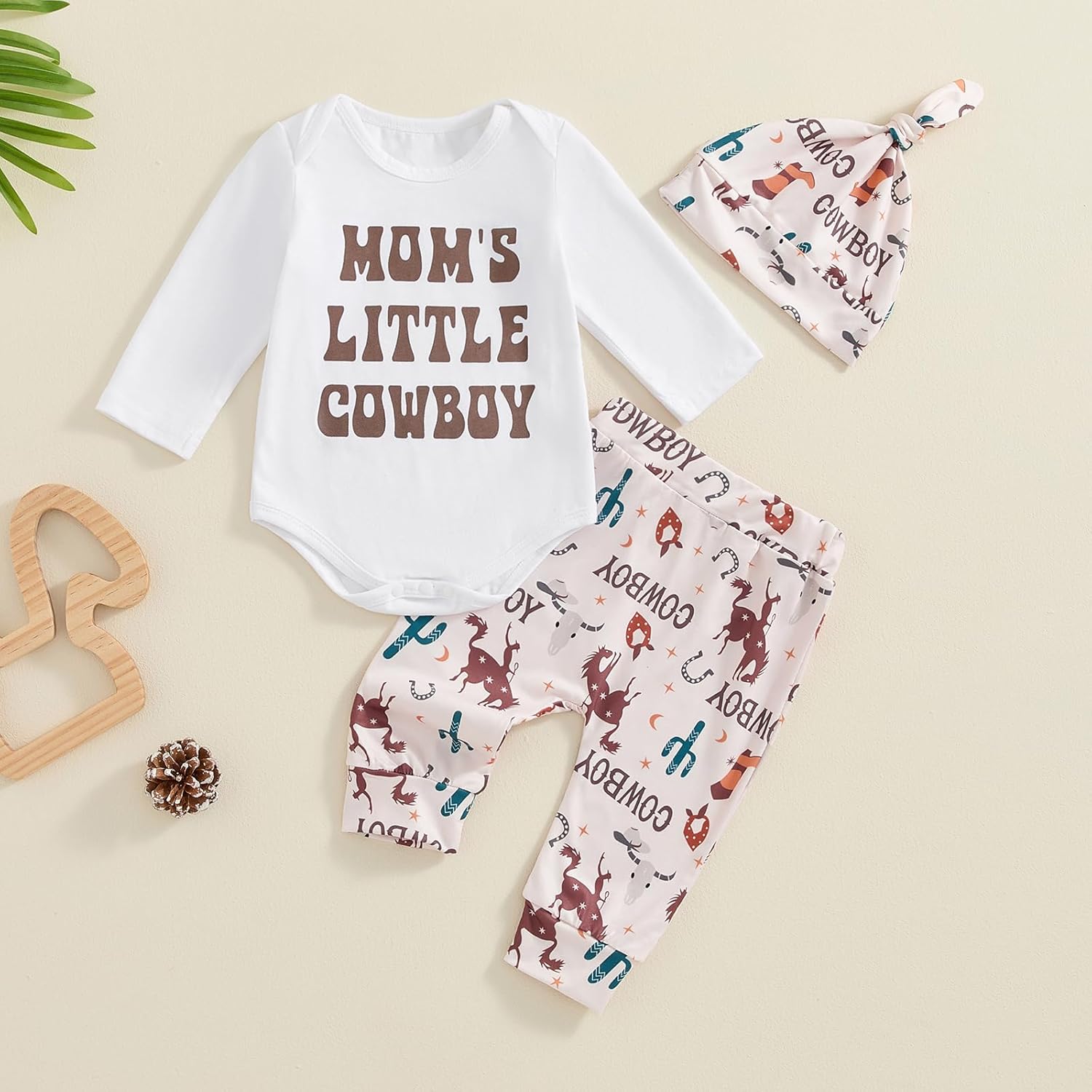 Dcohmch Baby Boy Western Sets
