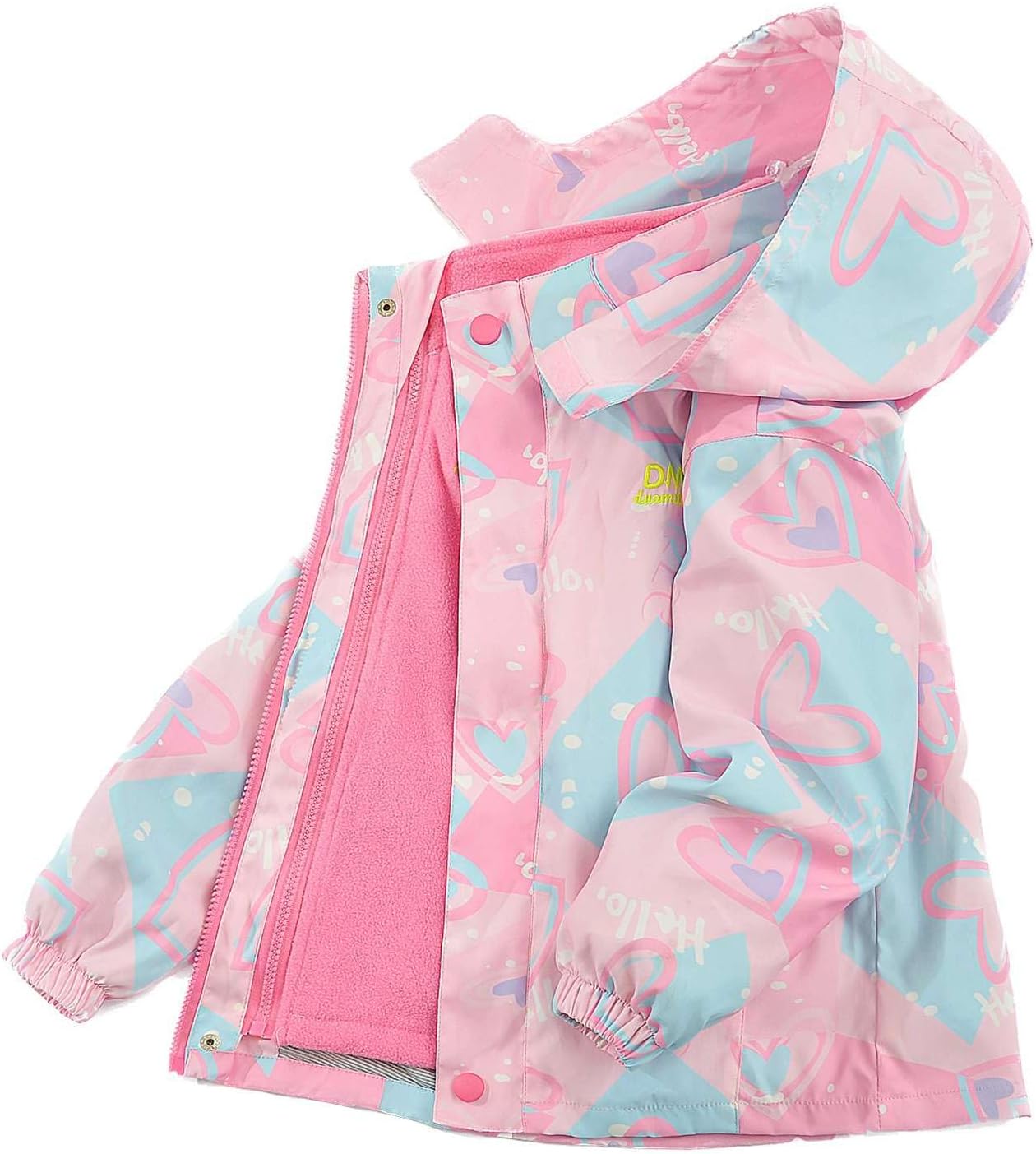 Girls Detachable Winter Jackets