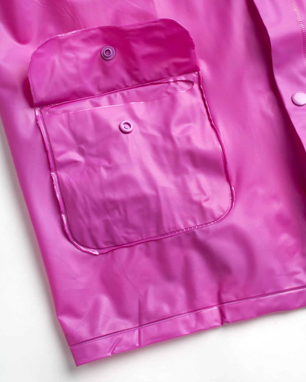Girls Waterproof Raincoat with Hooded Slicker for Ages 12M-6