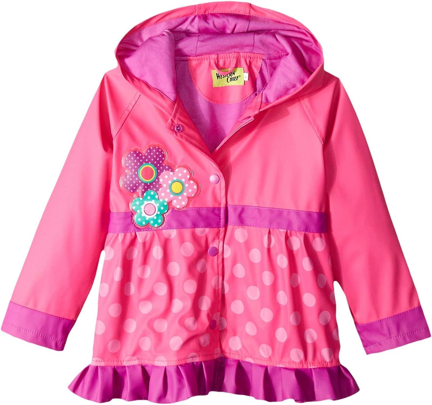 Western Chief Girls Soft Lined Character Rain Jackets