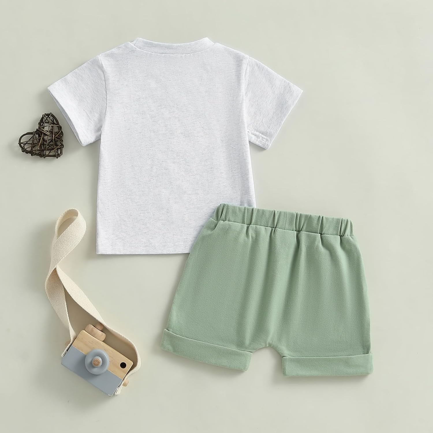 WZTYYDS Toddler Boys Animal Print Summer Outfits