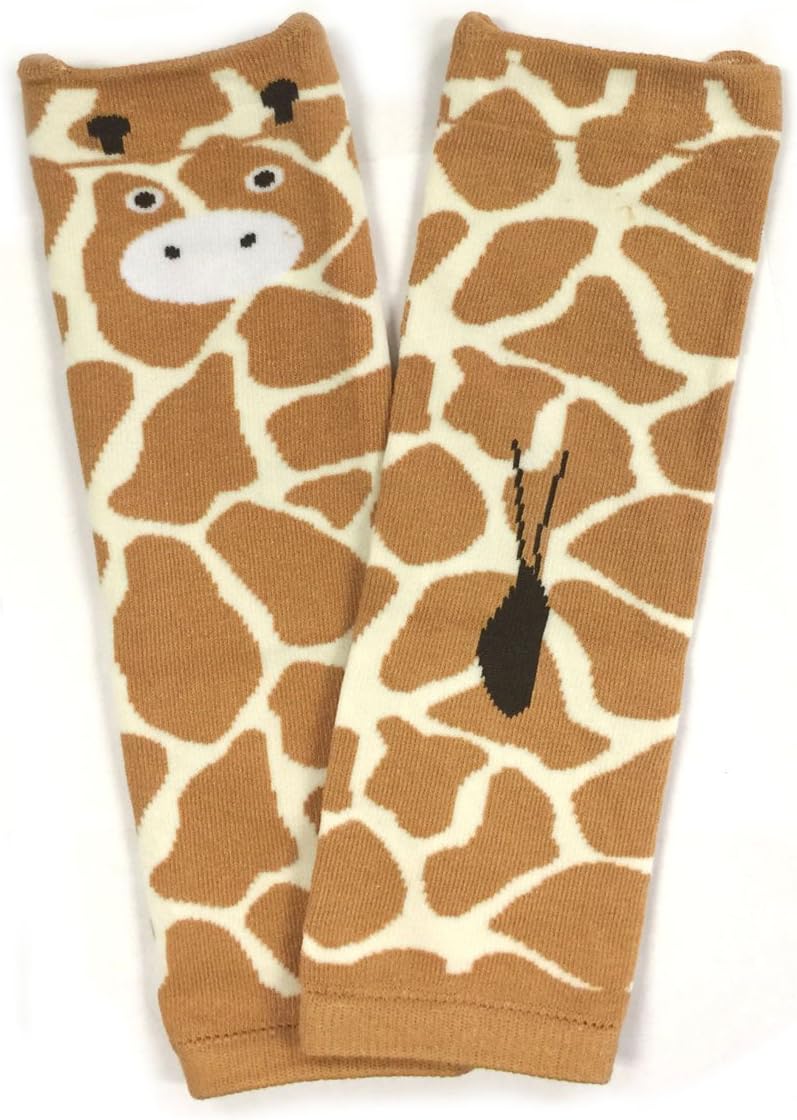 Bowbear Adorable Baby Legwarmers - Giraffe Print Protect Style