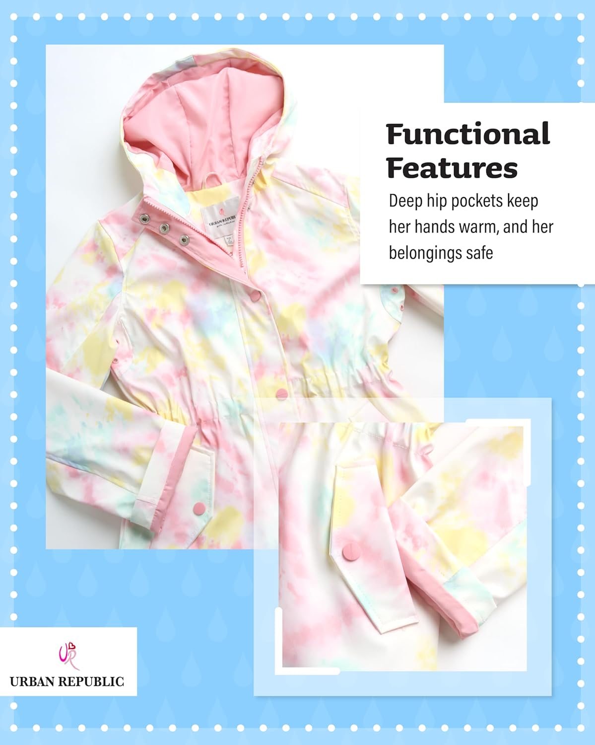 Stylish ProtectionWater-ResistantKeep Dry