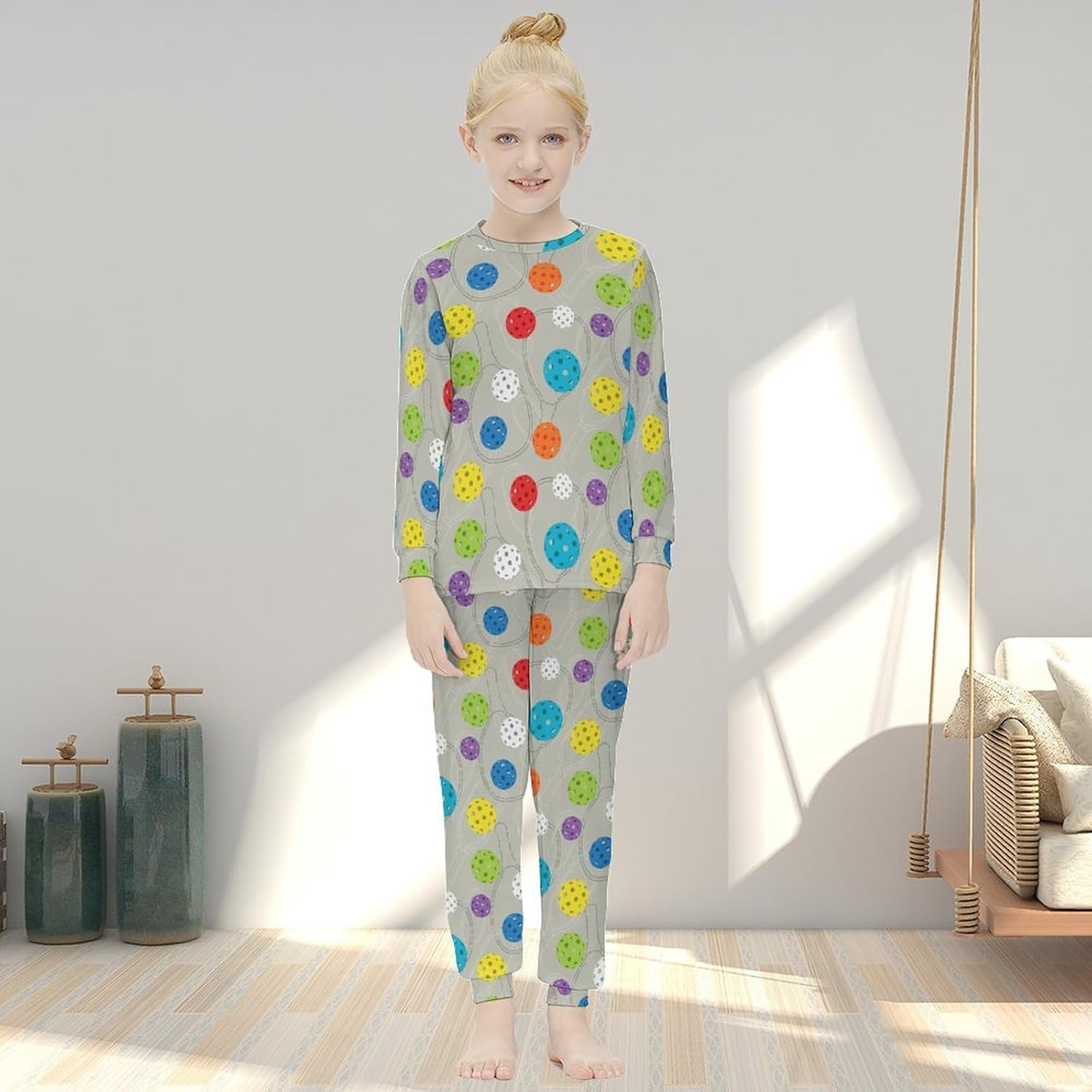 MEIKKO Girls Thermal Underset - Soft Breathable Base Layer for Daily Sport