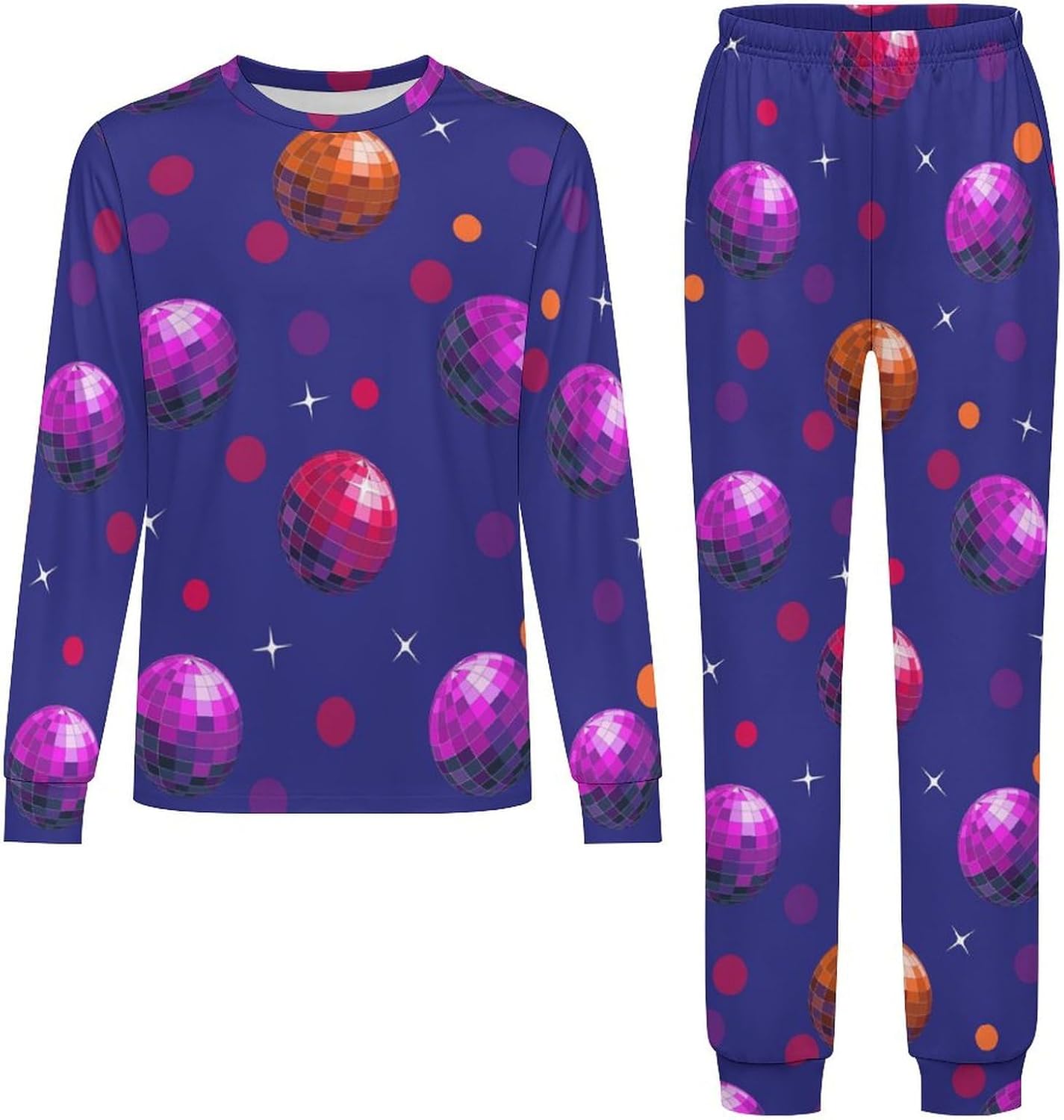 MEIKKO Kids Boys Girls Thermal Underwear Set - Corgi Dog