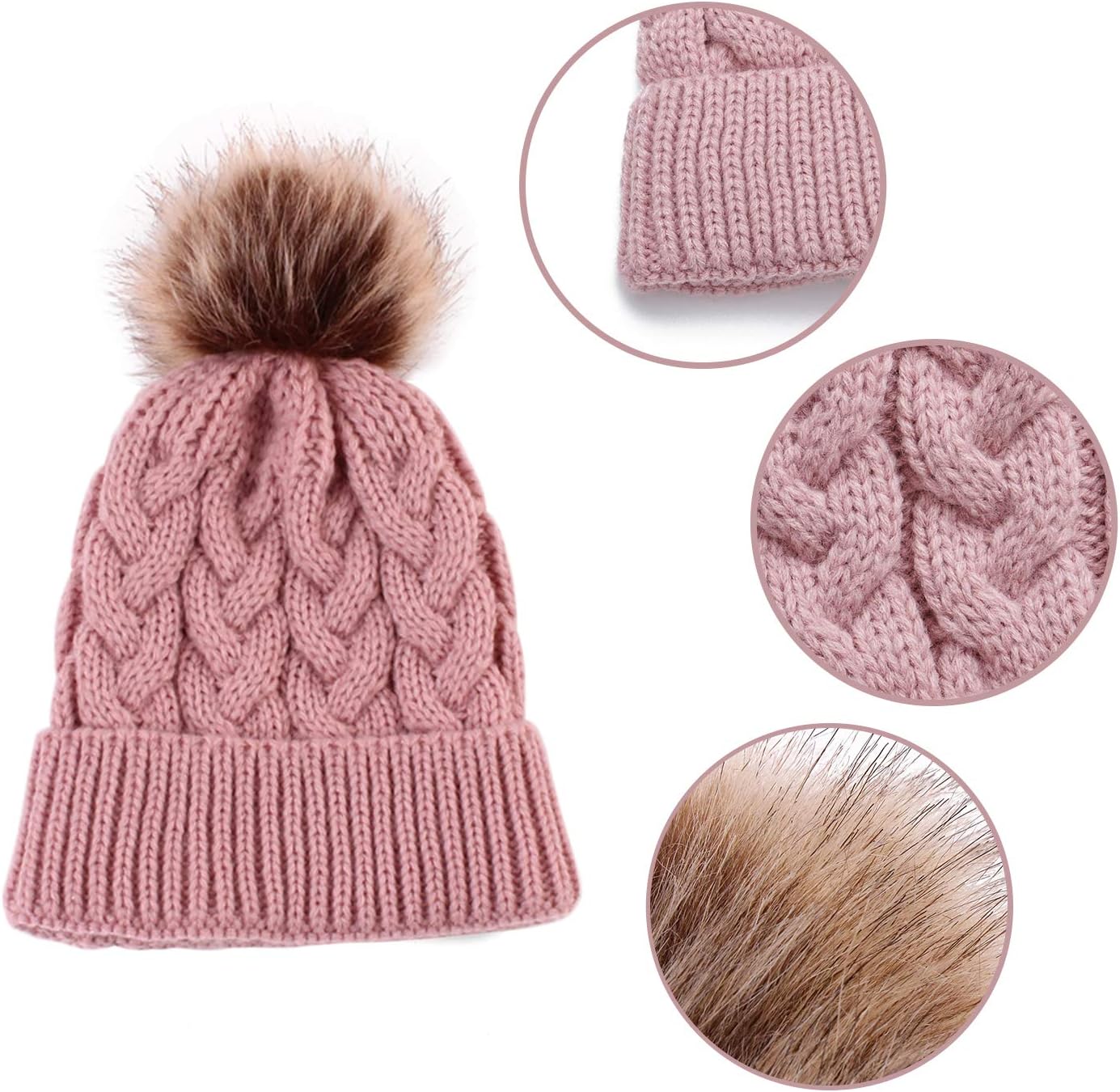 DANMY Winter Baby Hat for Babies and Toddlers