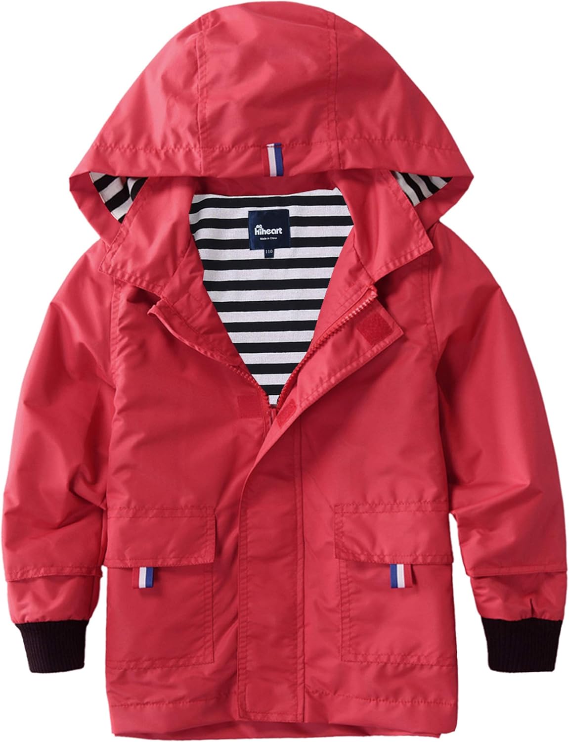 Ergonomic Boys Girls Water Resistant Hoodie for Rain Wind