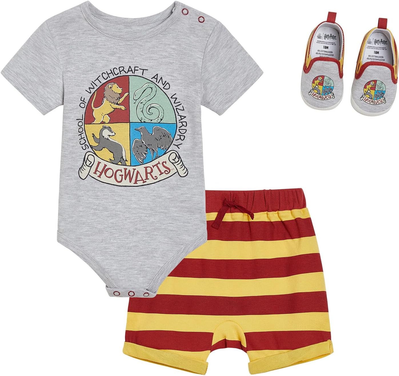 Stylish Harry Potter Baby Outfit Mix and Match Set