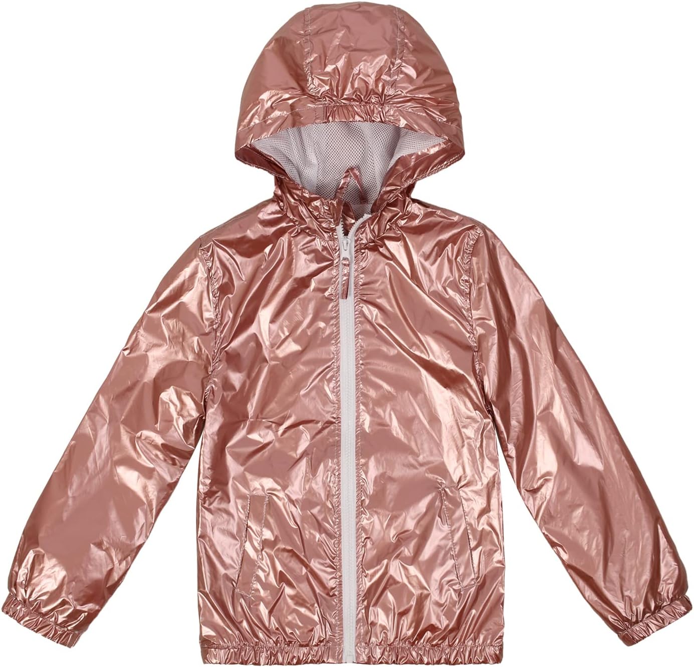 SNOW DREAMS Girls Waterproof Rain Jacket