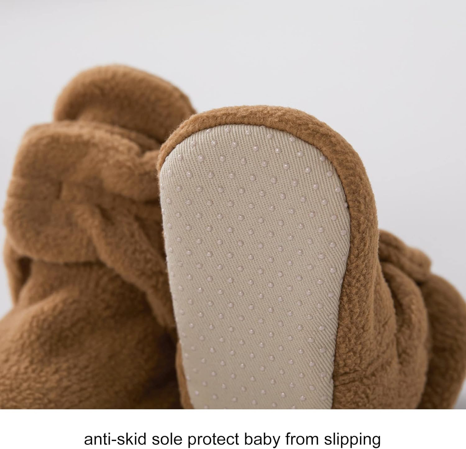 Warm Fleece Booties for Infants Unisex Cozy Design