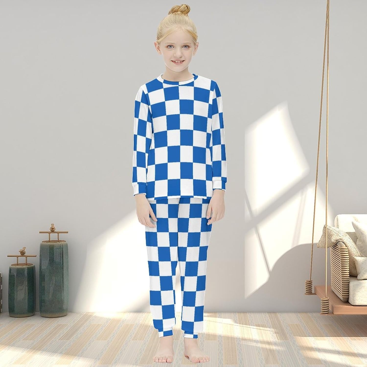 Girls Thermal Underwear Set Soft Comfy and Durable