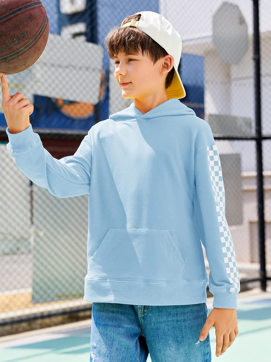 Perfect for Kids Long Sleeve Plaid Pullover