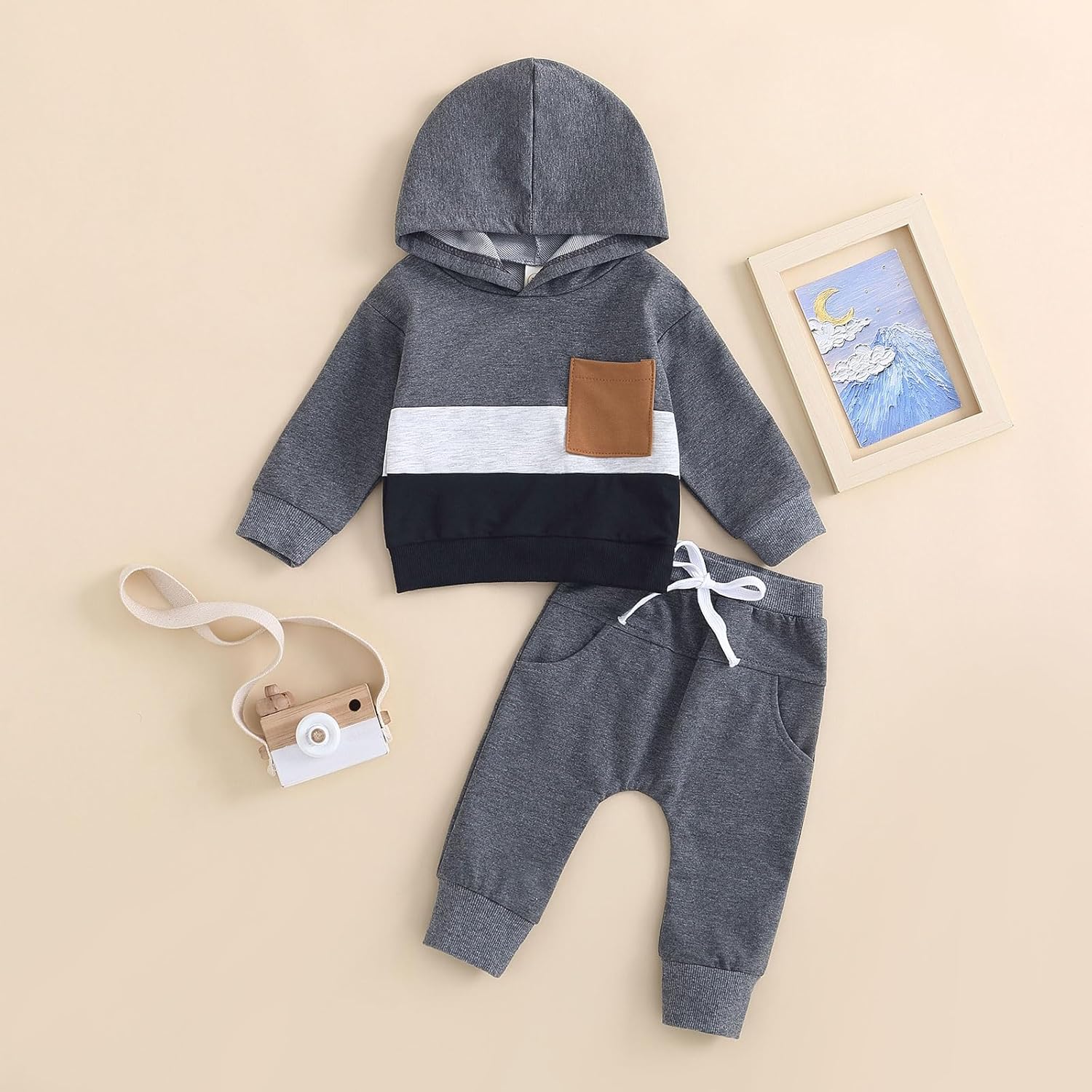 Fall Baby Set Cute Kids Outfit for Boys