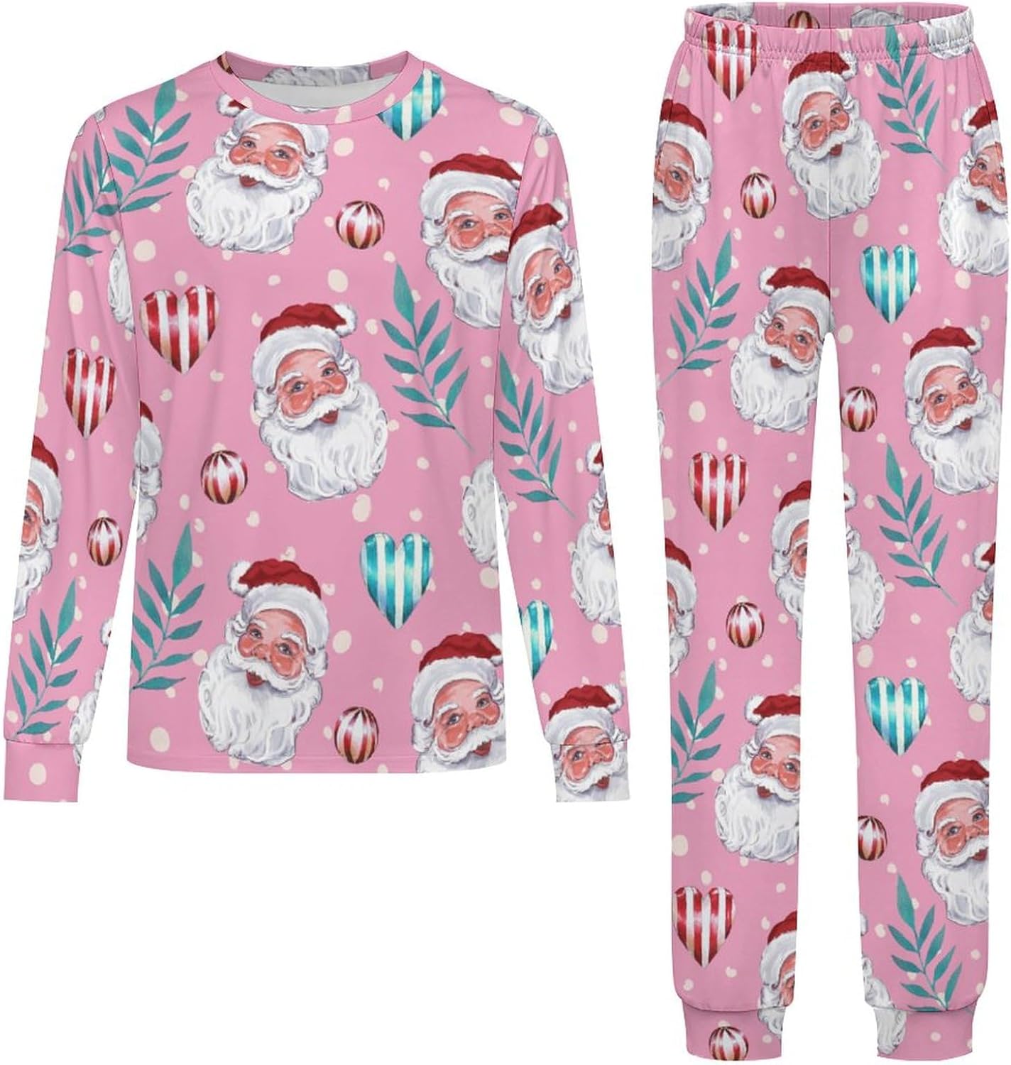 Meiko Santa Claus Thermal Underwear Set for Boys and Girls