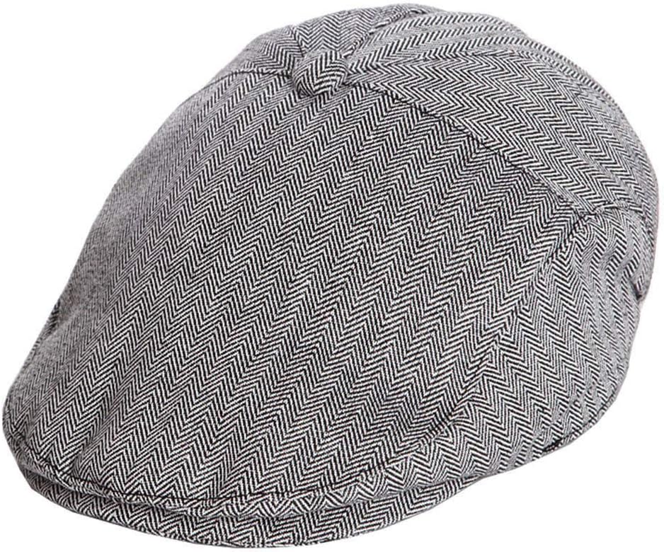 INOGIH Boys Tweed Newsboy Cap Toddler Cotton Beret