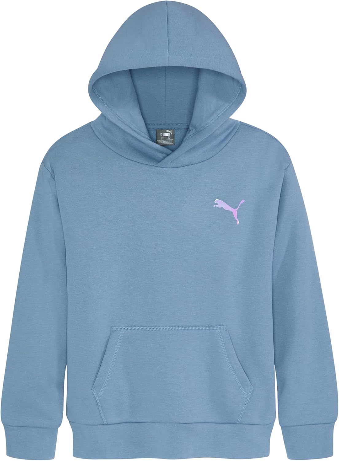 PUMA Girls Core Logo Fleece Pullover Hoodie - Lightweight CozyOfficially Licensed