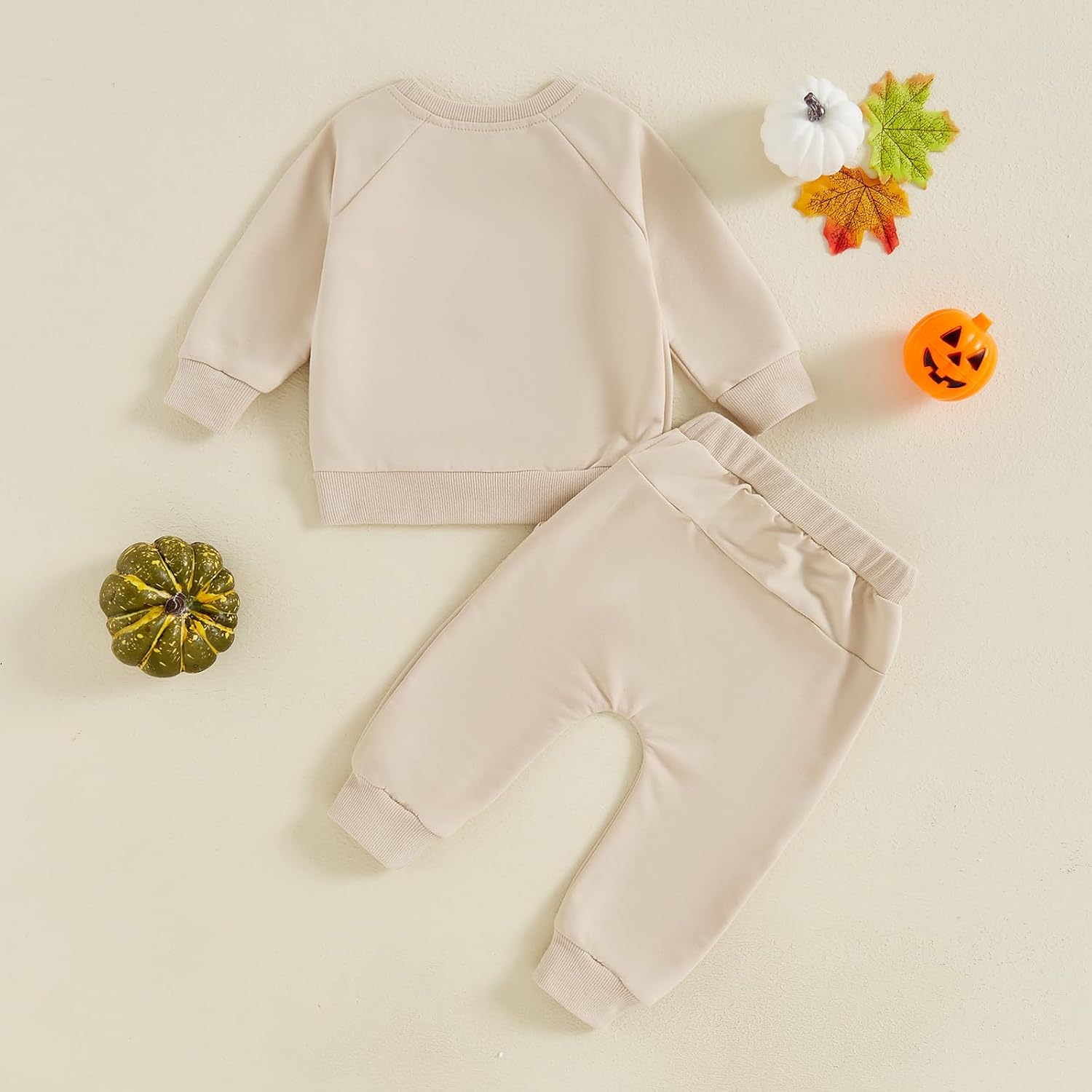 Halloween Pumpkins for Boys Trick or Treat Onesie Set