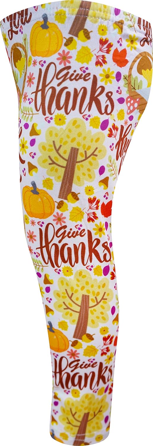 Angeline Kids Halloween Thanksgiving Fall dise Scarf Set for Girls