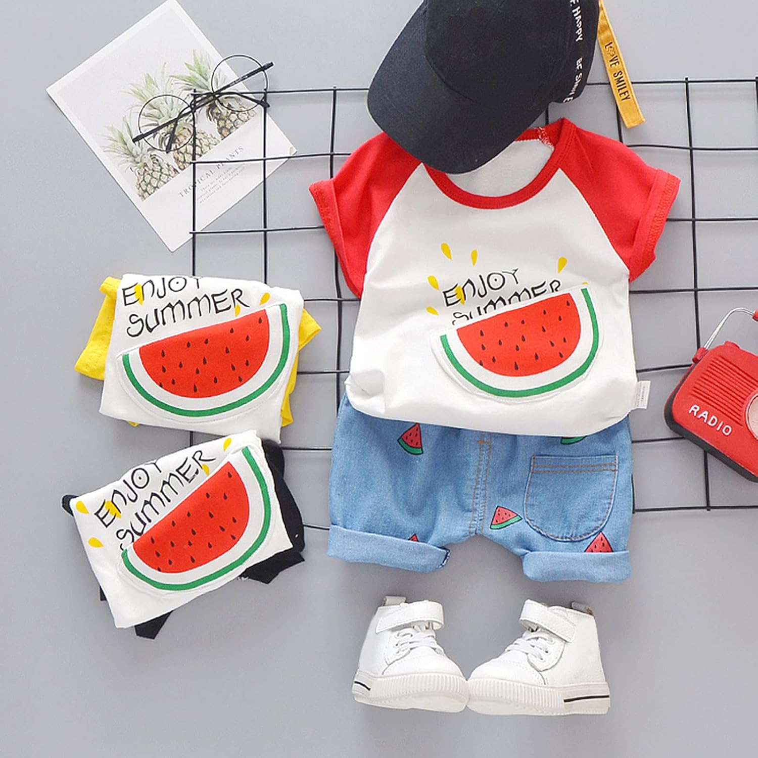 Perfect Lookup Toddler Boys Short Sets -