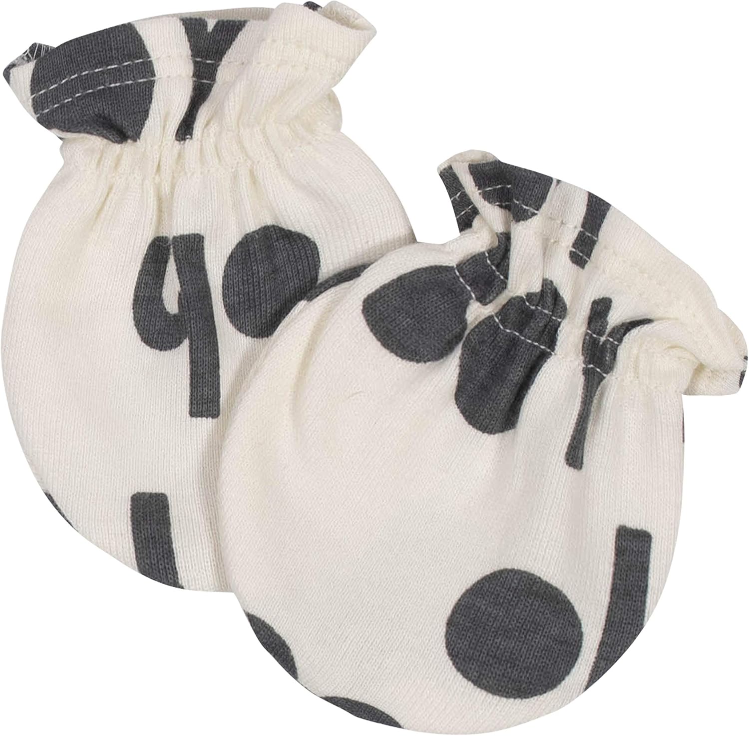 Grow by Gerber Boys 4-Pack Mittens Gentle Prevent Scratches Soft Stretchy