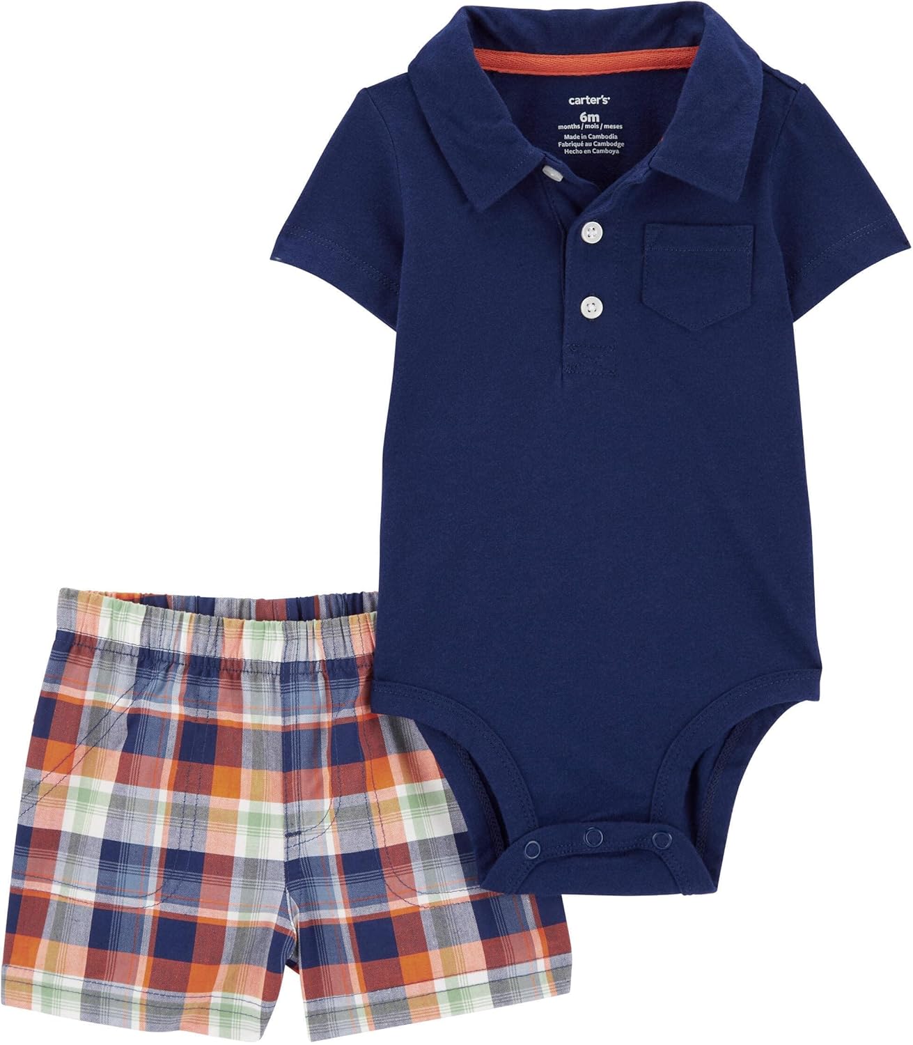 Carters Baby Boys 2 Pc Playwear Sets Perfect Fit for Little Ones