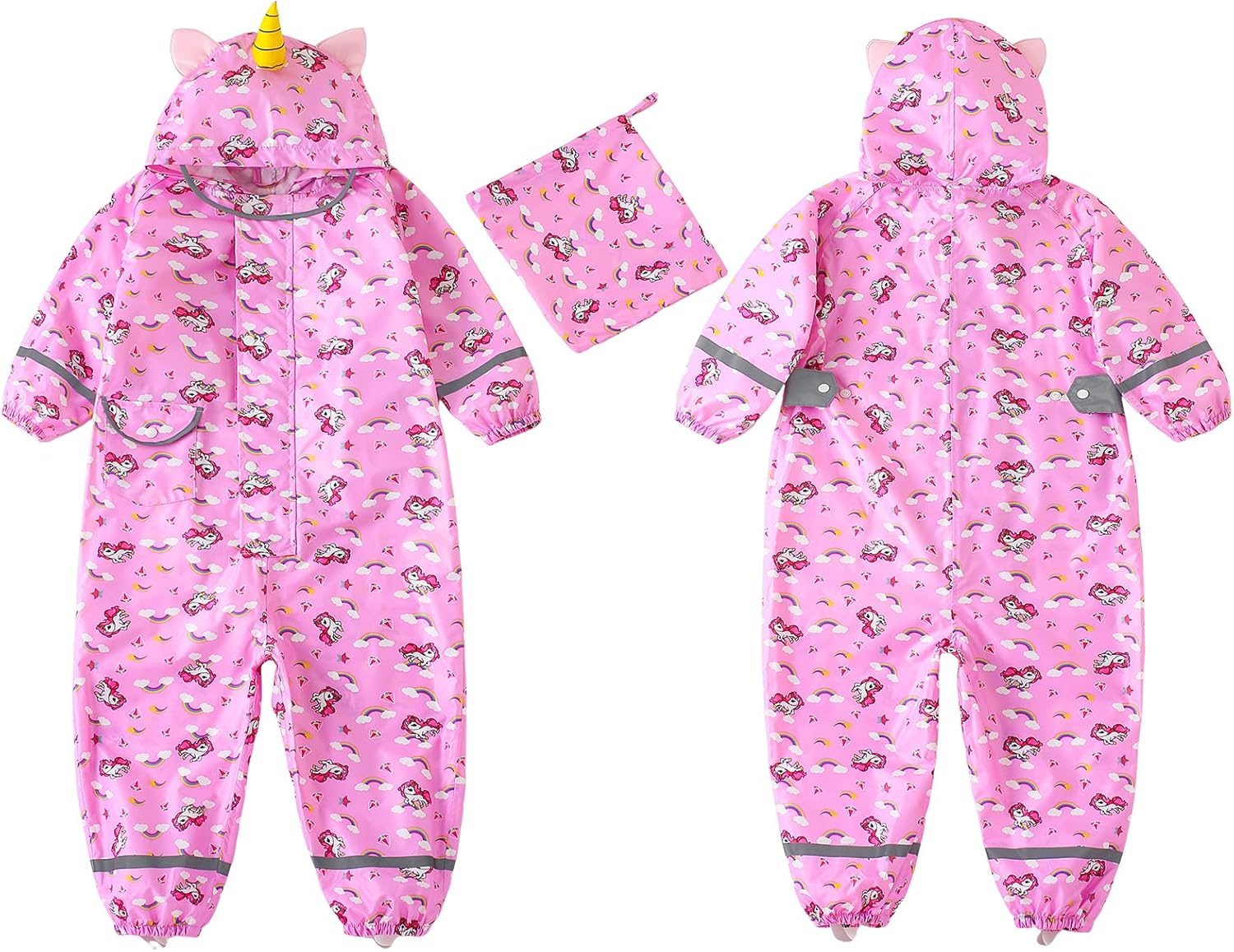 Rainy Day Fun Standing Out - Toddler Rain Suits for Girls
