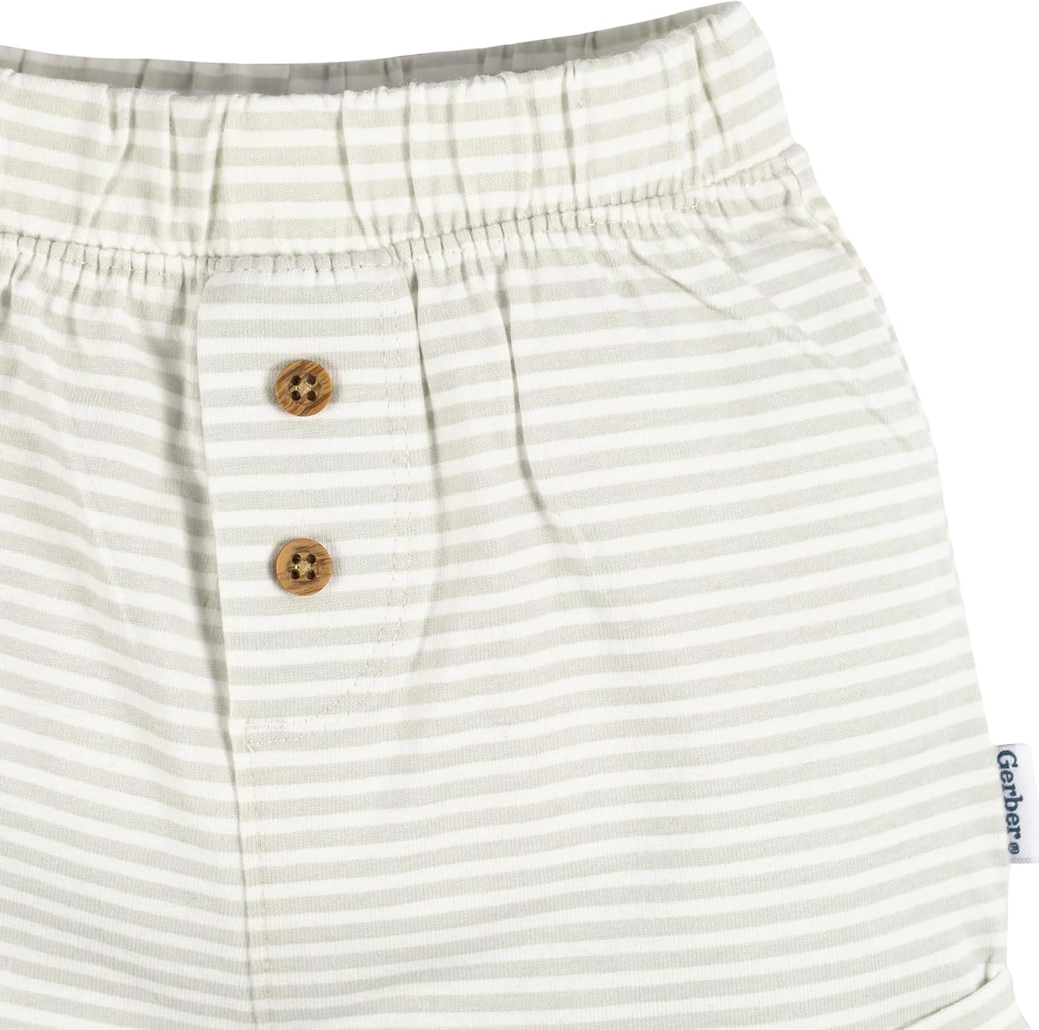 Gerber Baby 3-Pack Knit Shorts - 100 Soft Durable