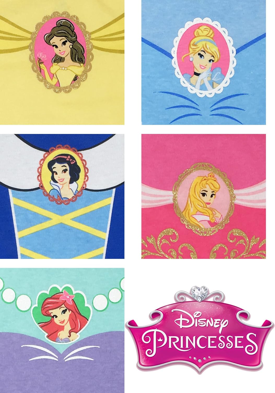 Disney Princess Baby Girls Bodysuits