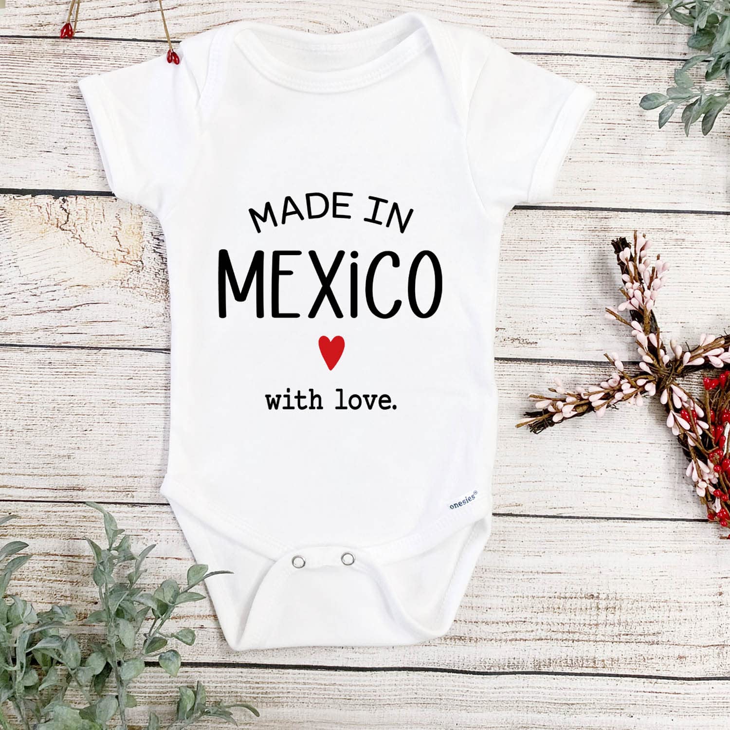 Handmade Baby Bodysuit Funny US- Made for Maternity