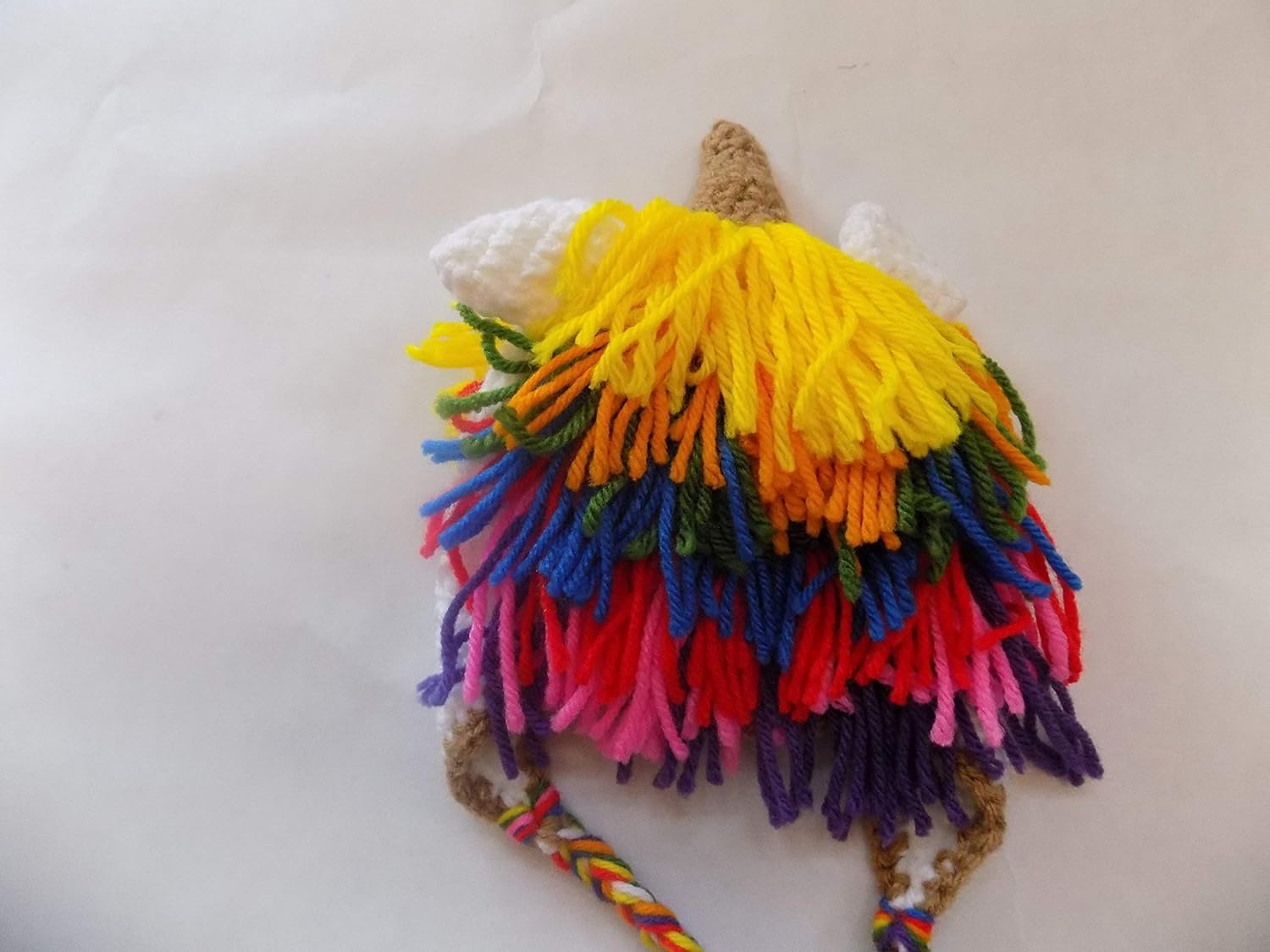 Forever Fireweed Baby Crochet Unicorn Photo Prop Hat Box