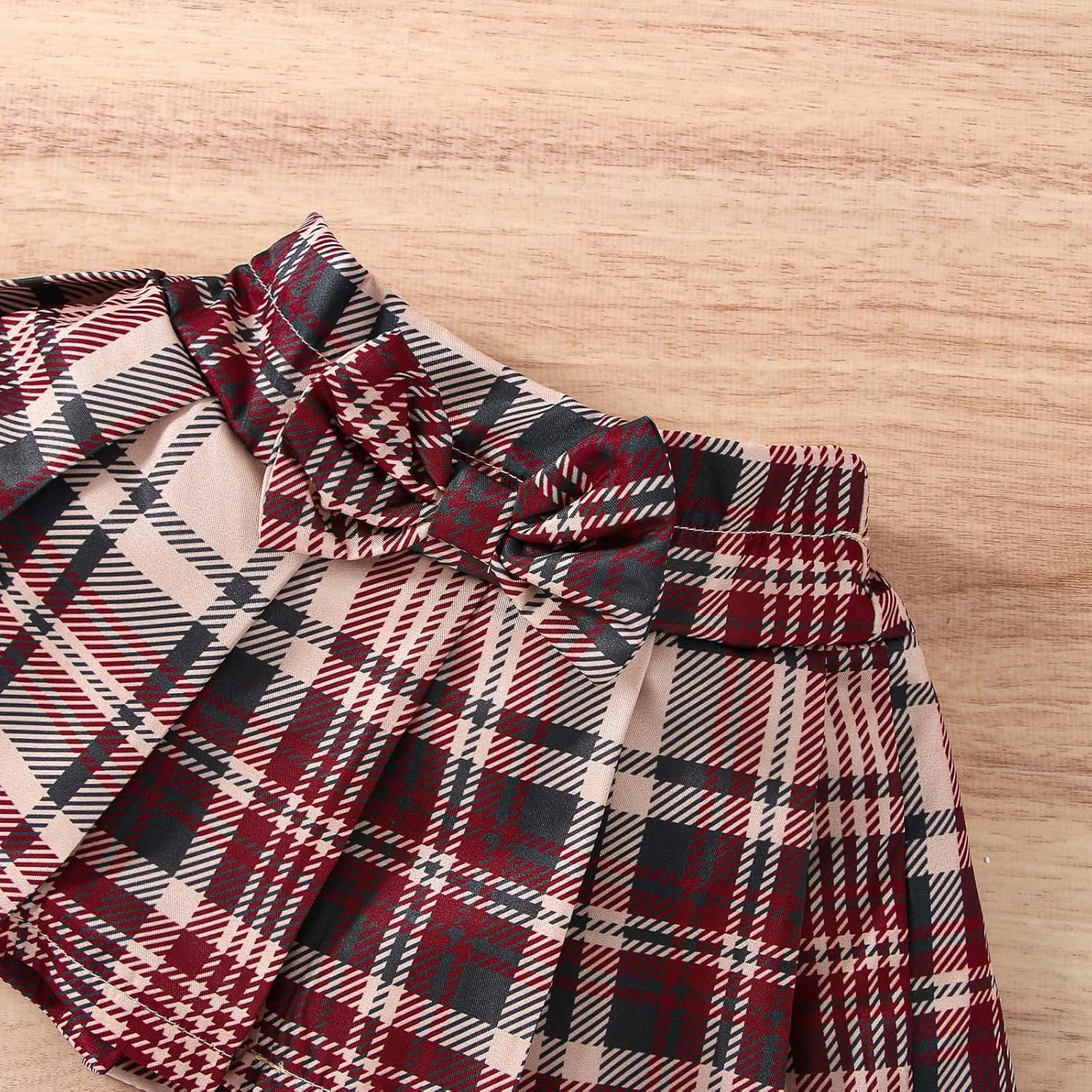 Adorable Plaid Romper for Infants