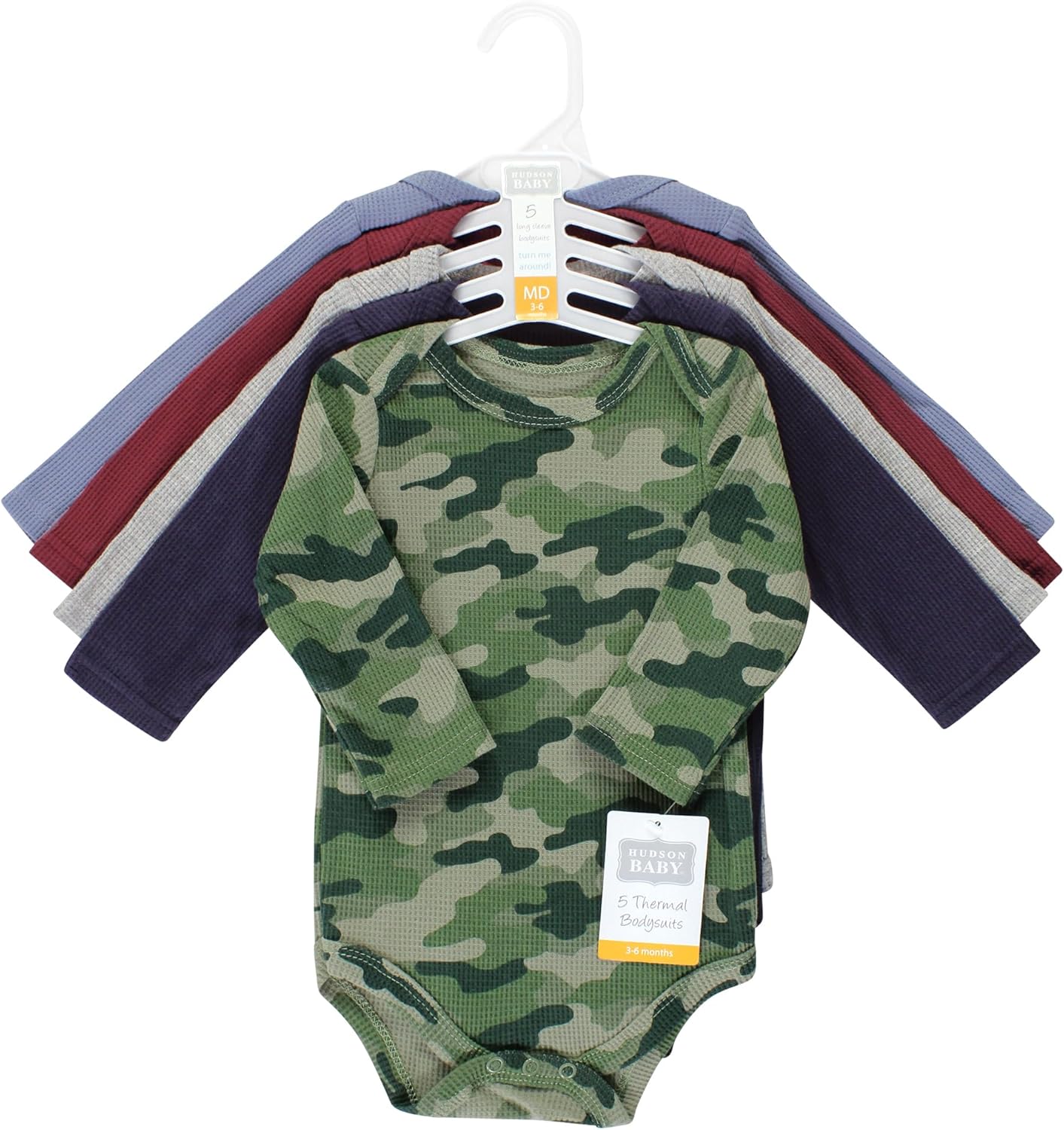 Perfect Thermal Long Sleeve Bodysuits for Babies Soft Comfortable High-Quality