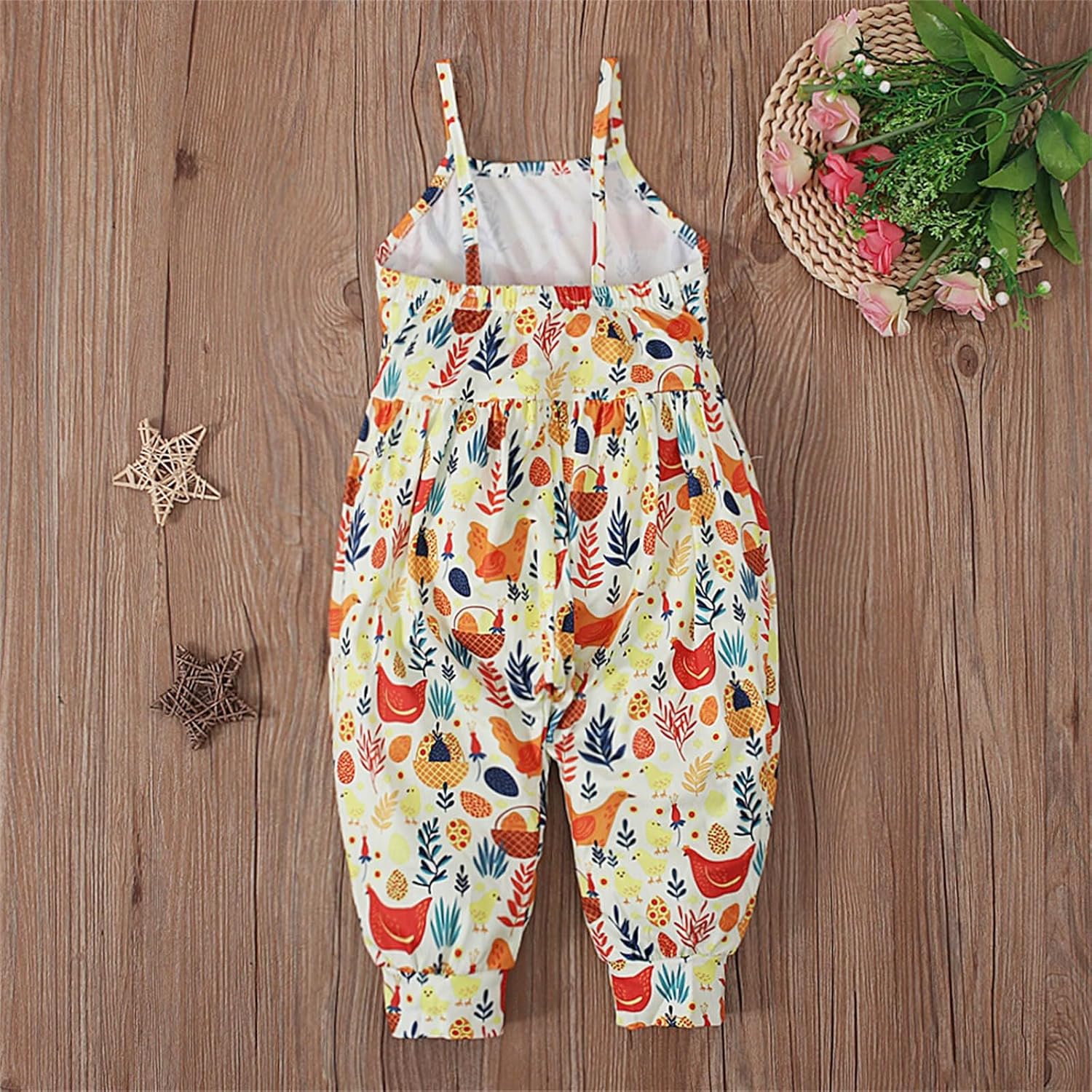 Easter Bunny Romper for Baby Girls 0-3 Months
