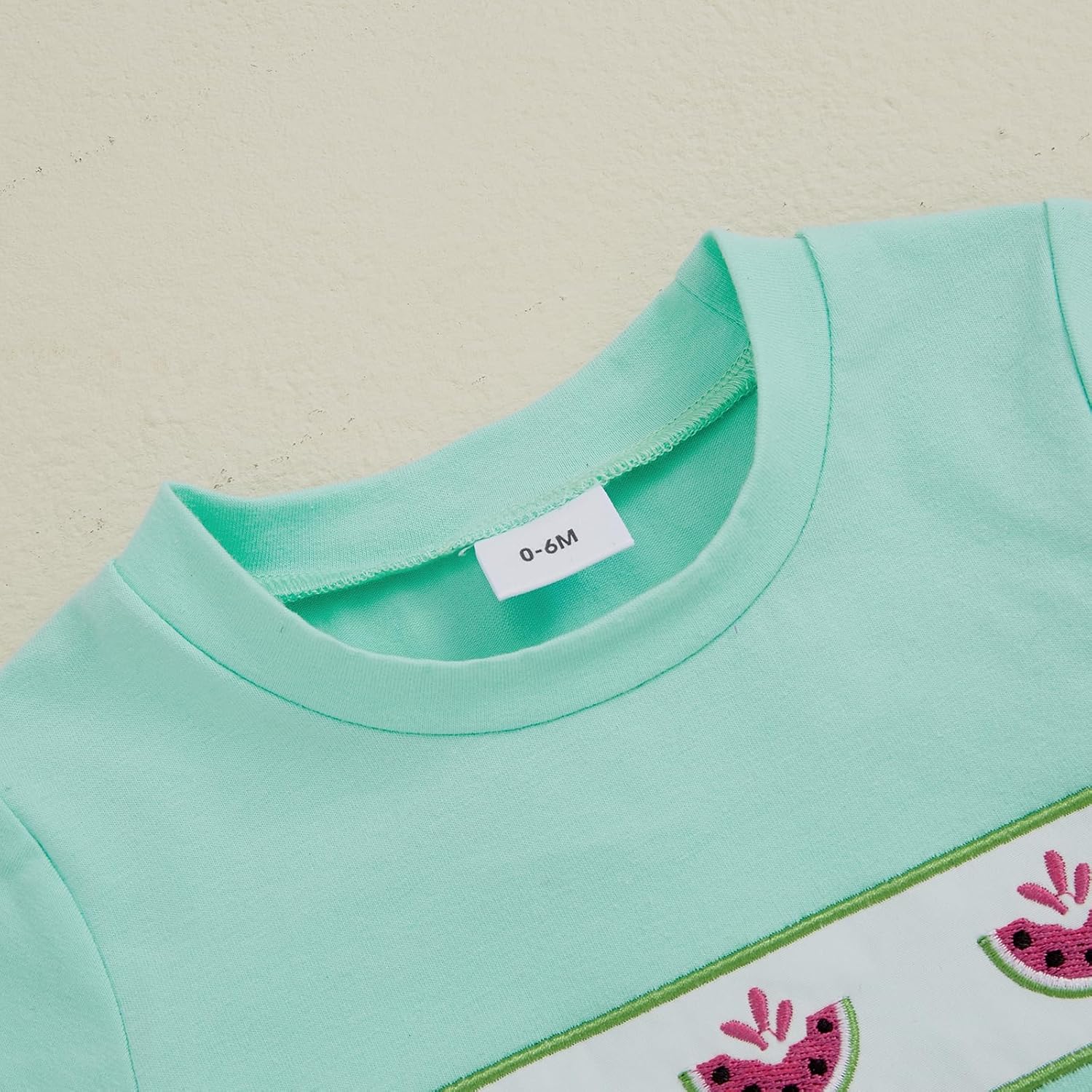 Engofs Boys Summer Shorts Sets - Trendy Toddler Outfit with Fruit Embroidery
