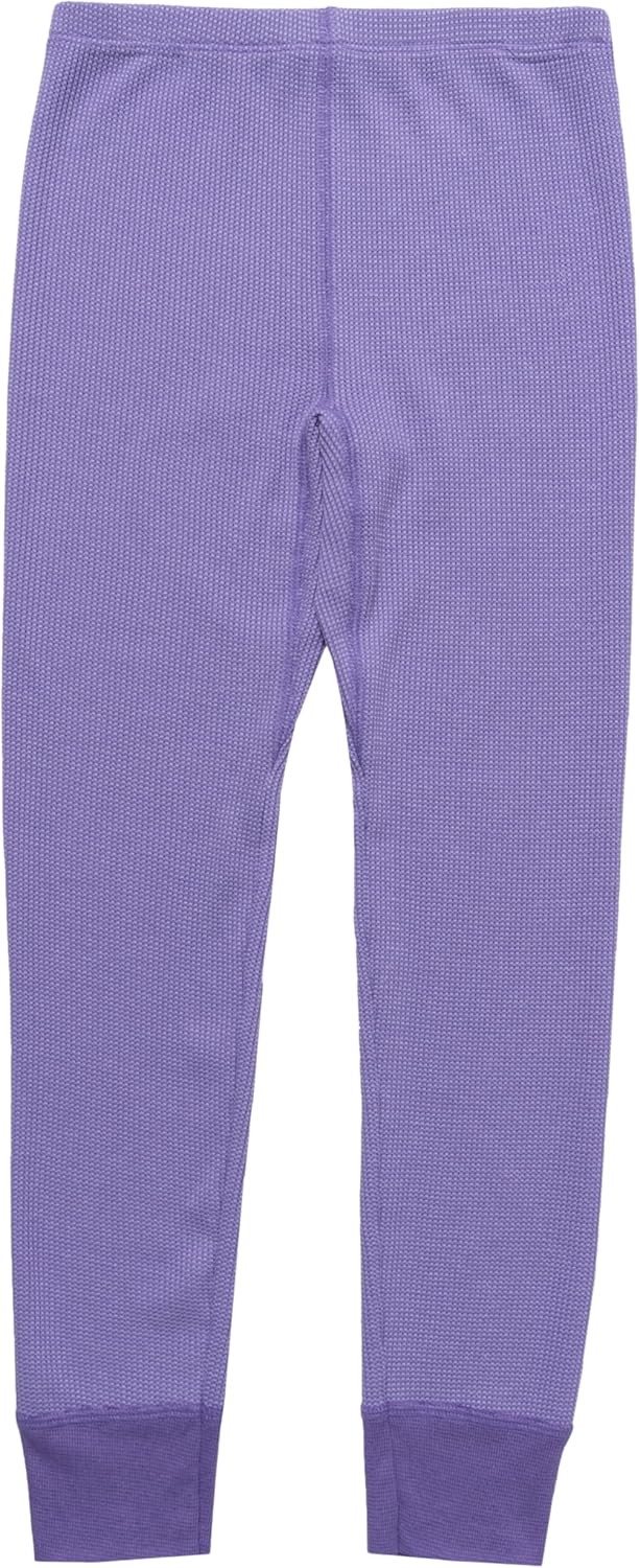 Fruit of the Loom Girls Premium Thermal Waffle Underwear Set Soft Comfortable