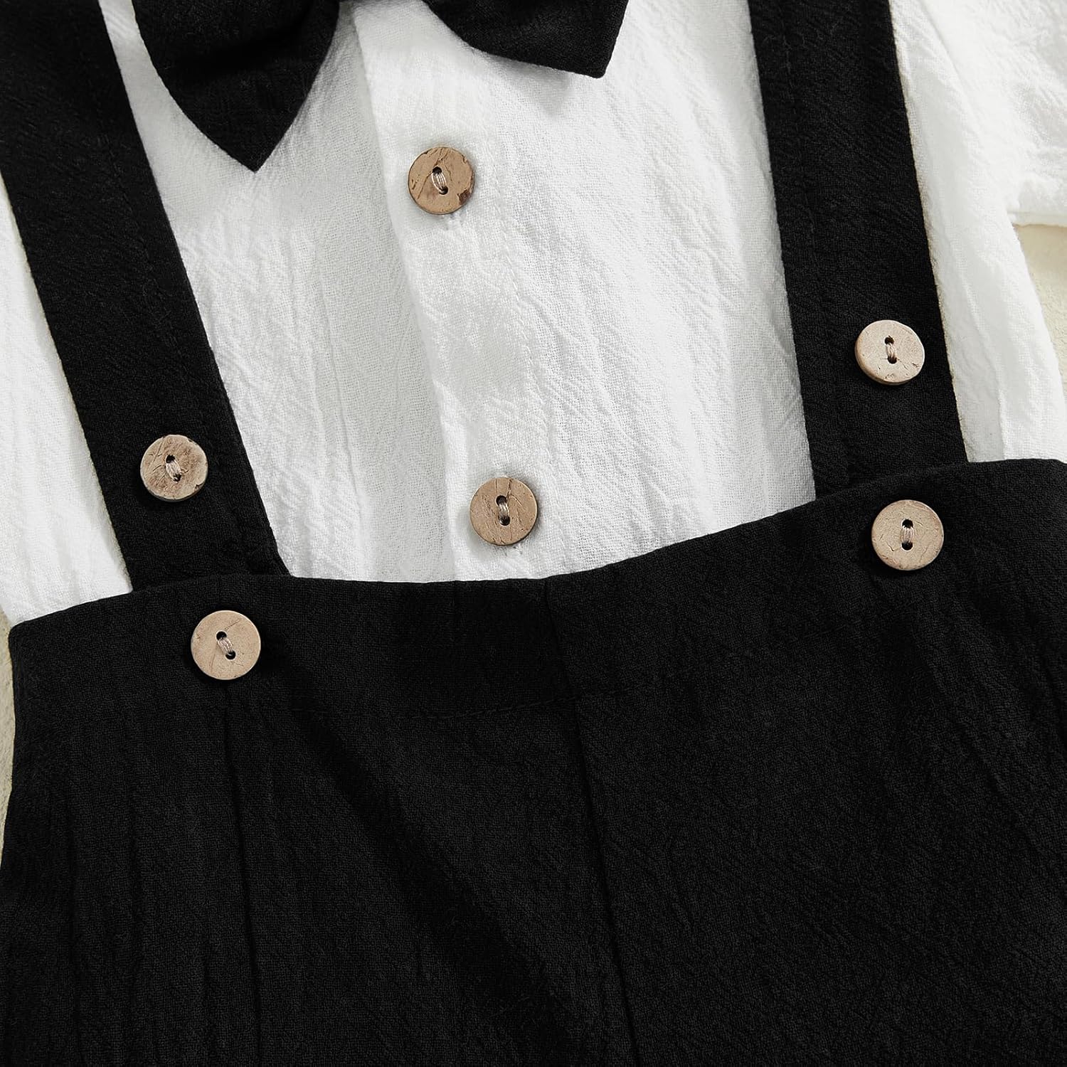 Newborn Boys Gentleman Outfit Romper Set