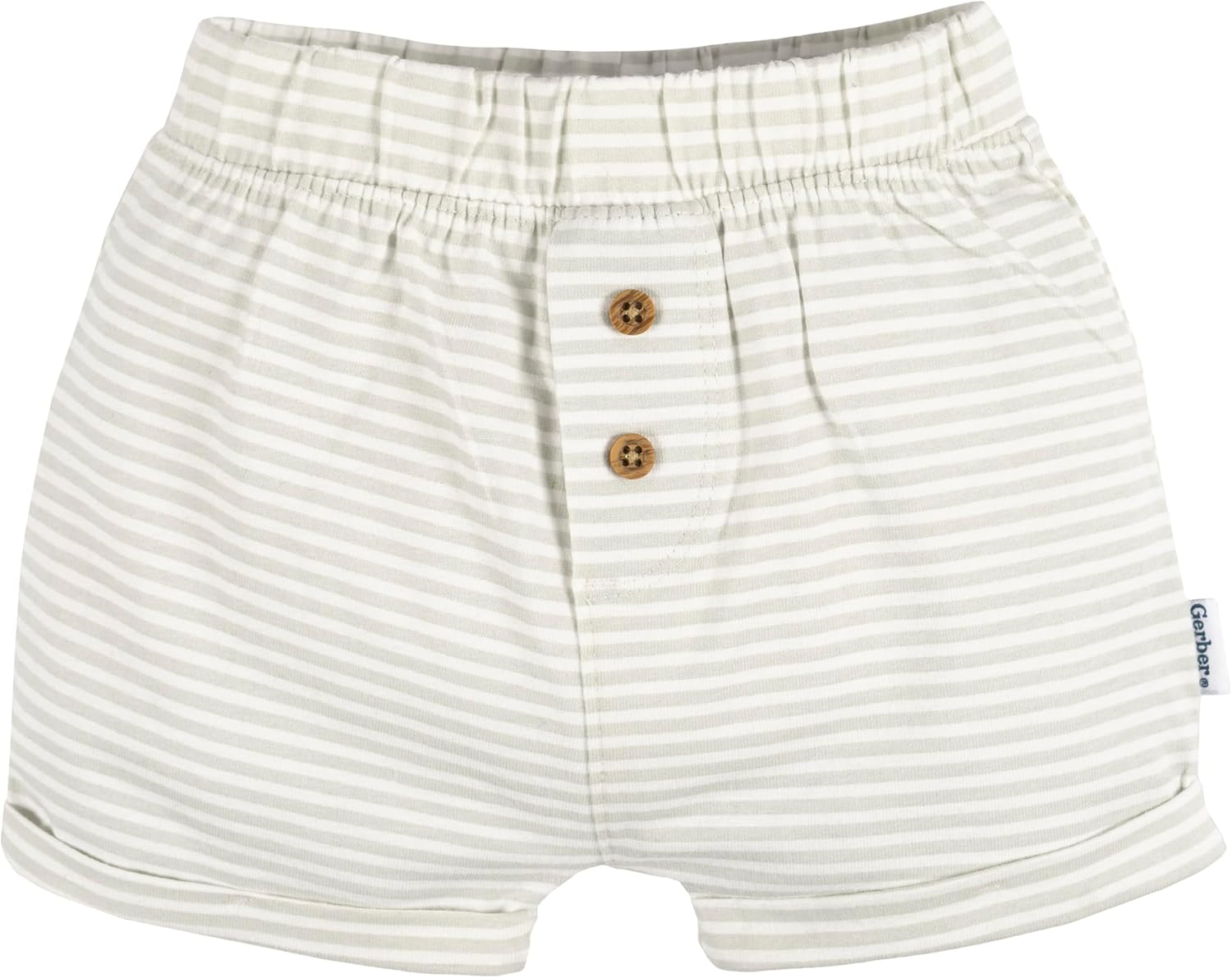 Gerber Baby 3-Pack Knit Shorts - 100 Soft Durable