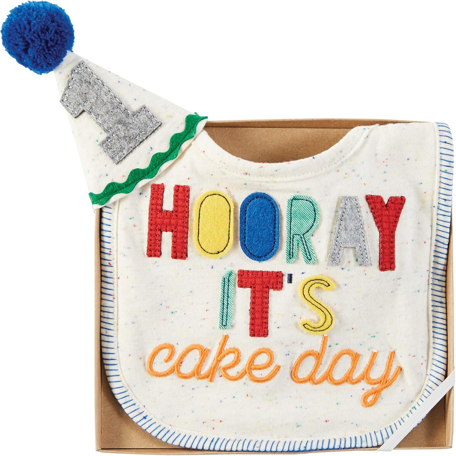 Mud Pie Baby Boy First Birthday Cake Set