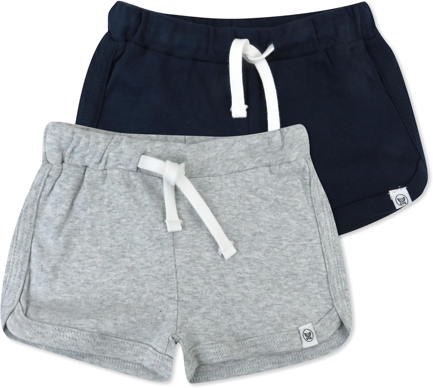 Honest Baby Organic Cotton Four-Piece Blend Shorts