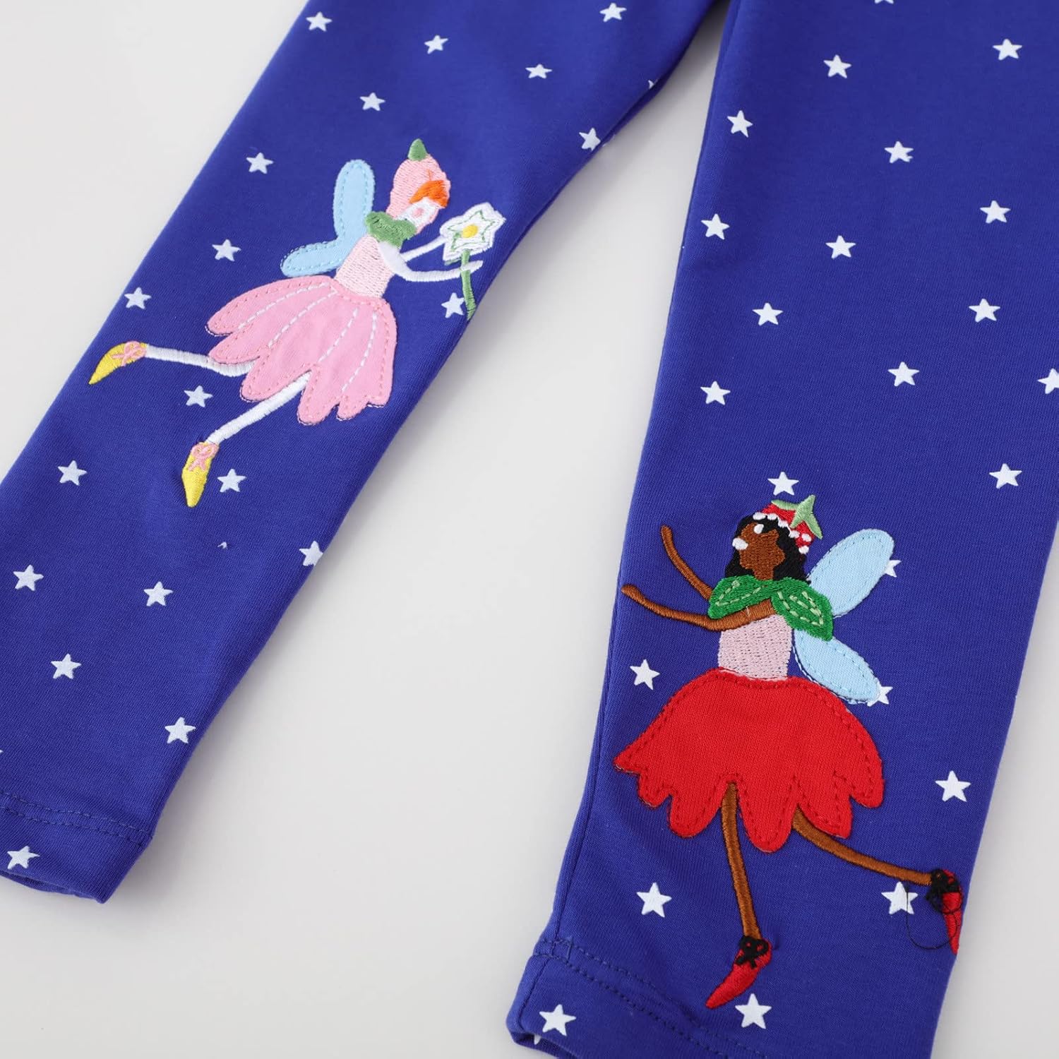 WEONEDREAM Stretch Leggings for Girls Toddlers Tote Fun and Trendy
