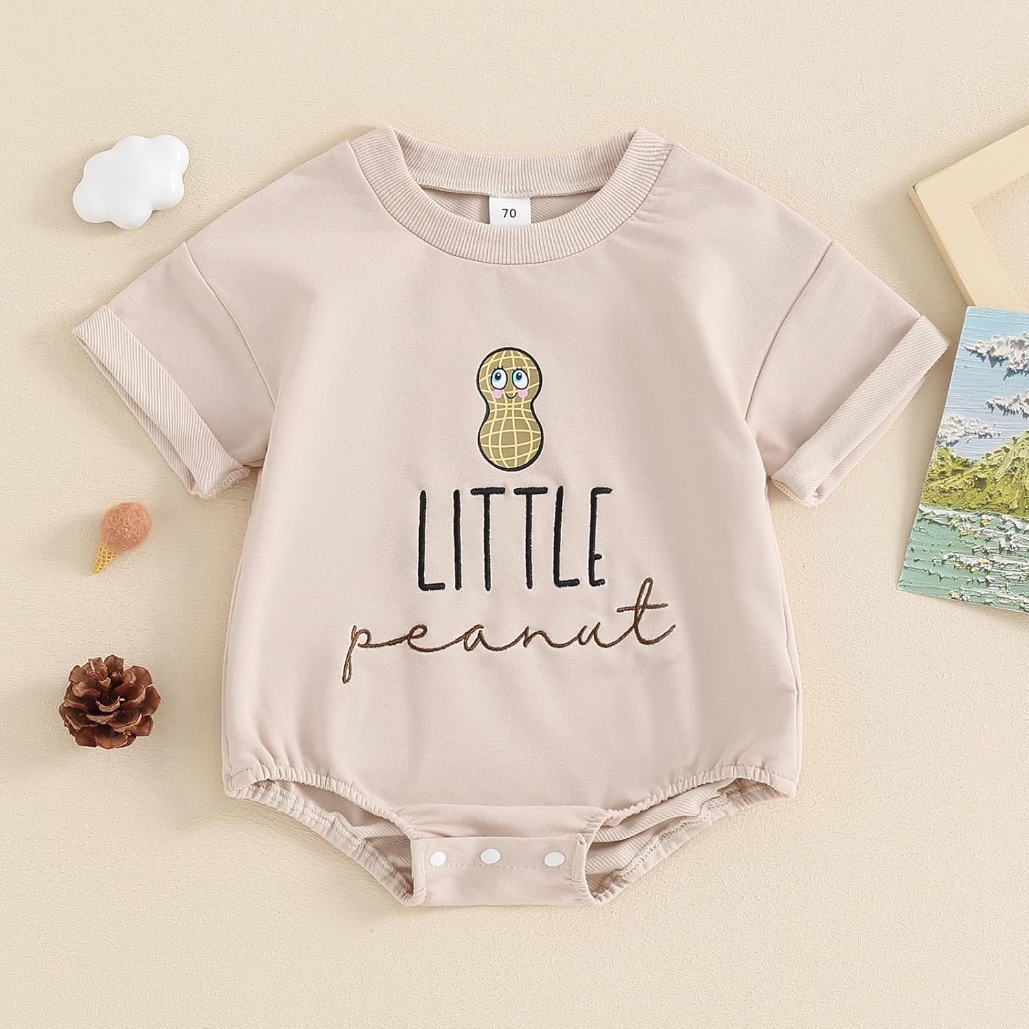 Omkzanbi Little Peanut Romper