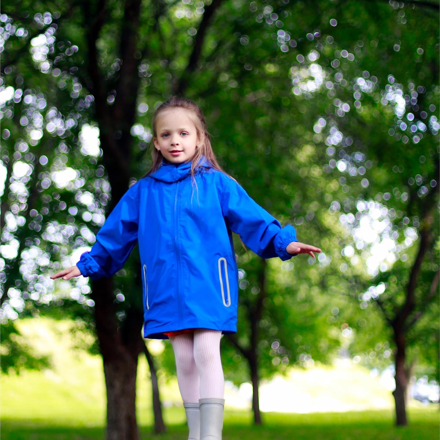 Waterproof Dinosaur Kids Rain Jacket Windbreaker