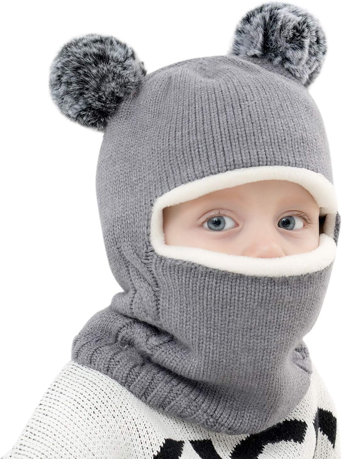 Cute Unisex Baby Winter Hat Scarf Set Best Gift for Little Ones