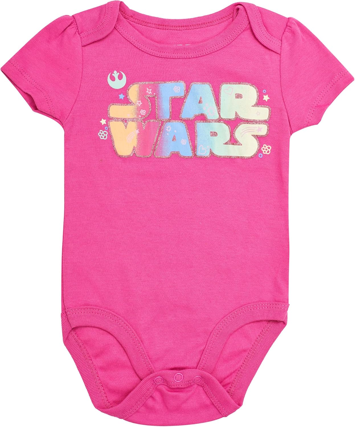 Star Wars Baby Girls Bodysuit Collection 5-Pack