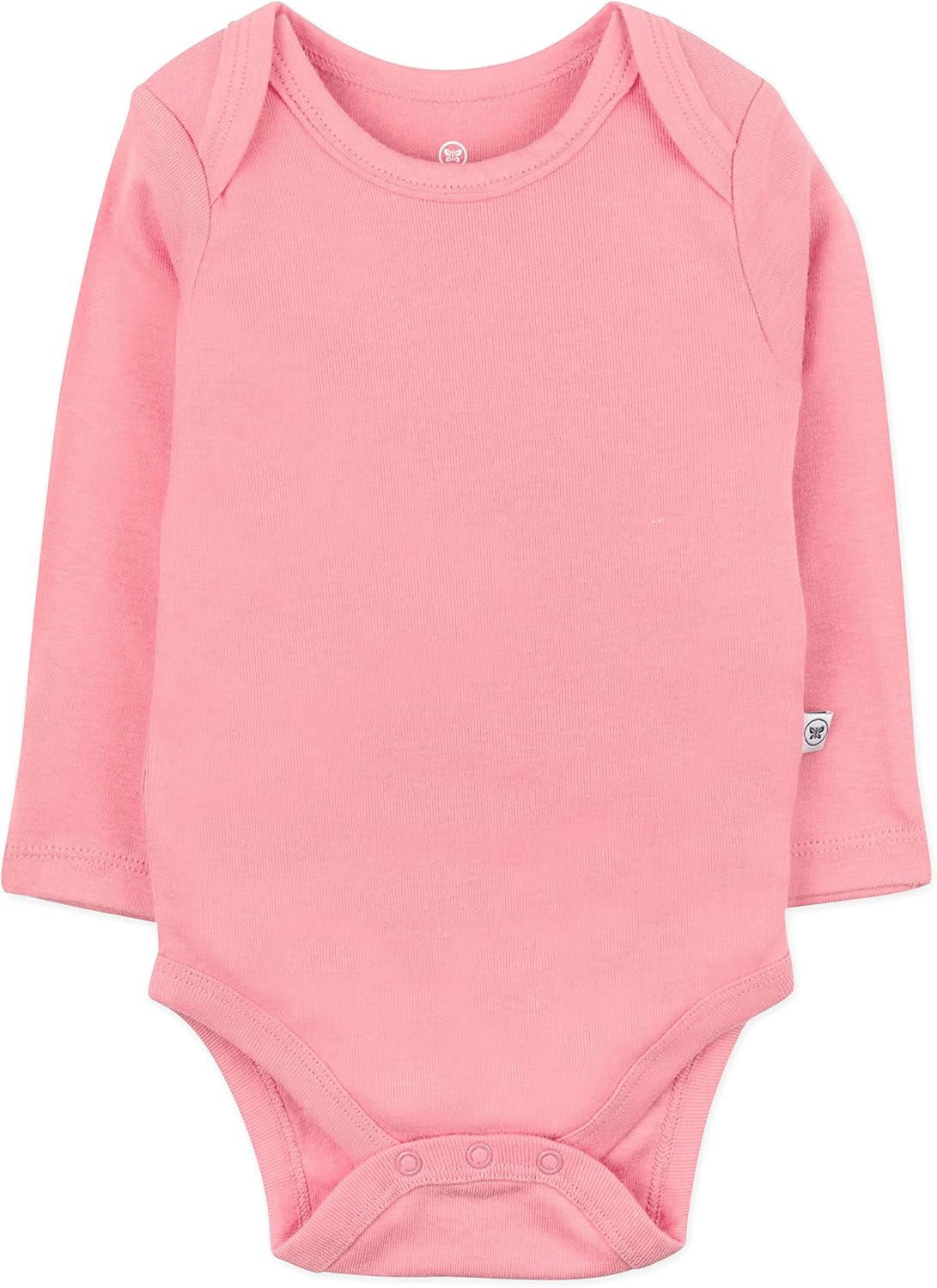 HonestBaby 10-Piece Organic Cotton Bodysuits for Infants