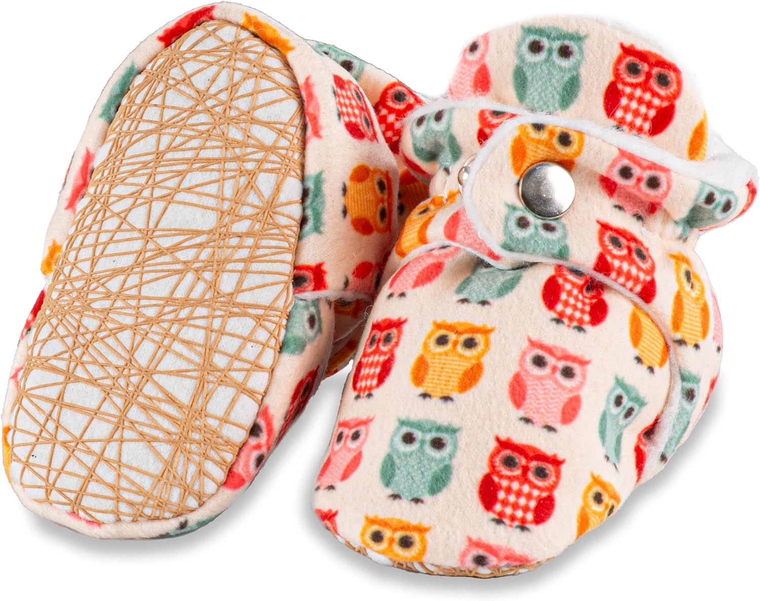 BABY COZY FEEL Soft Non-Slip Fleece Booties