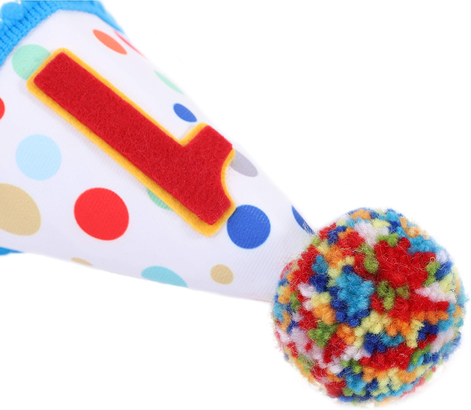 Wahawa 1st Birthday Confetti Cone Hat