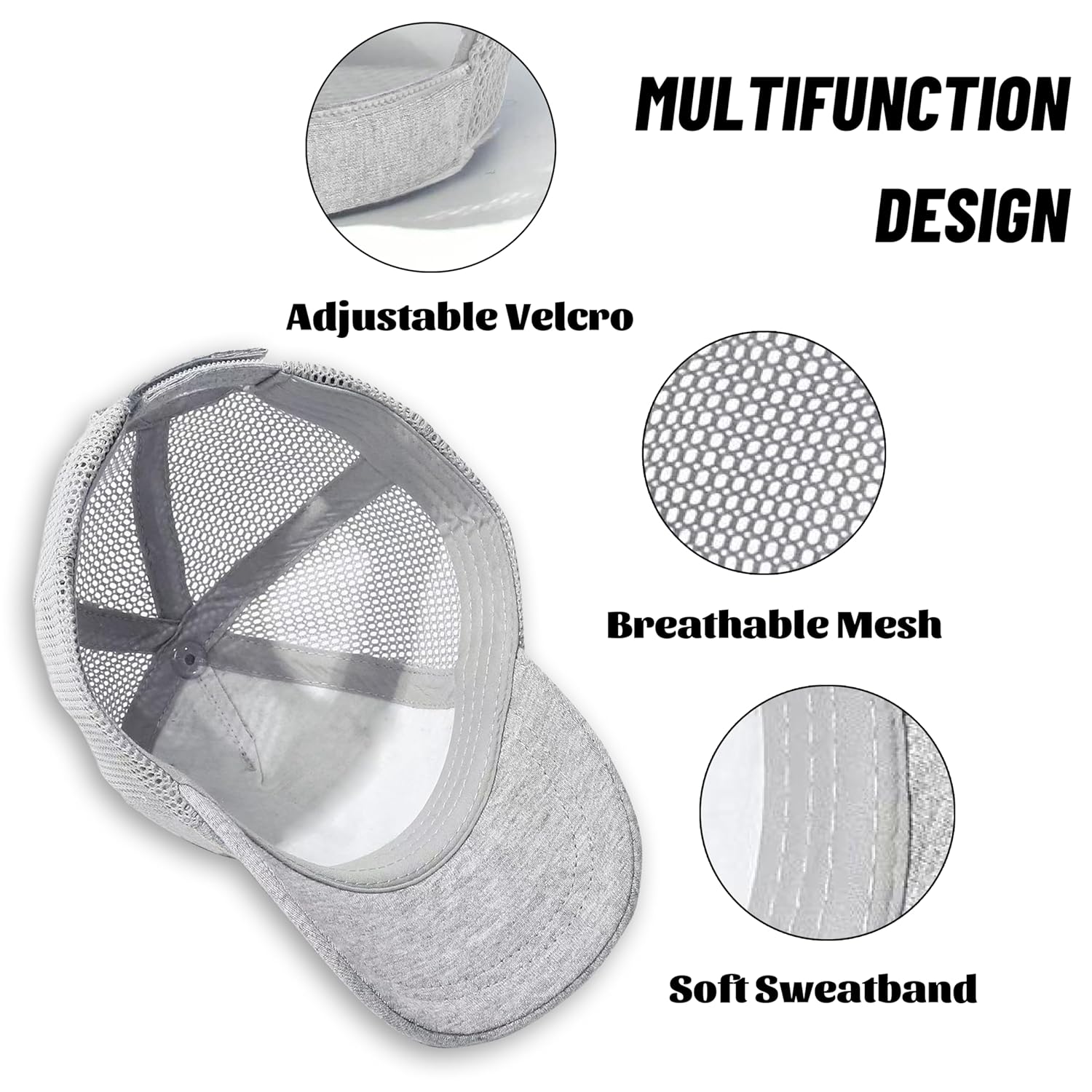 Cool UV-Blocking Breathable Adjustable Baseball Cap for Toddlers